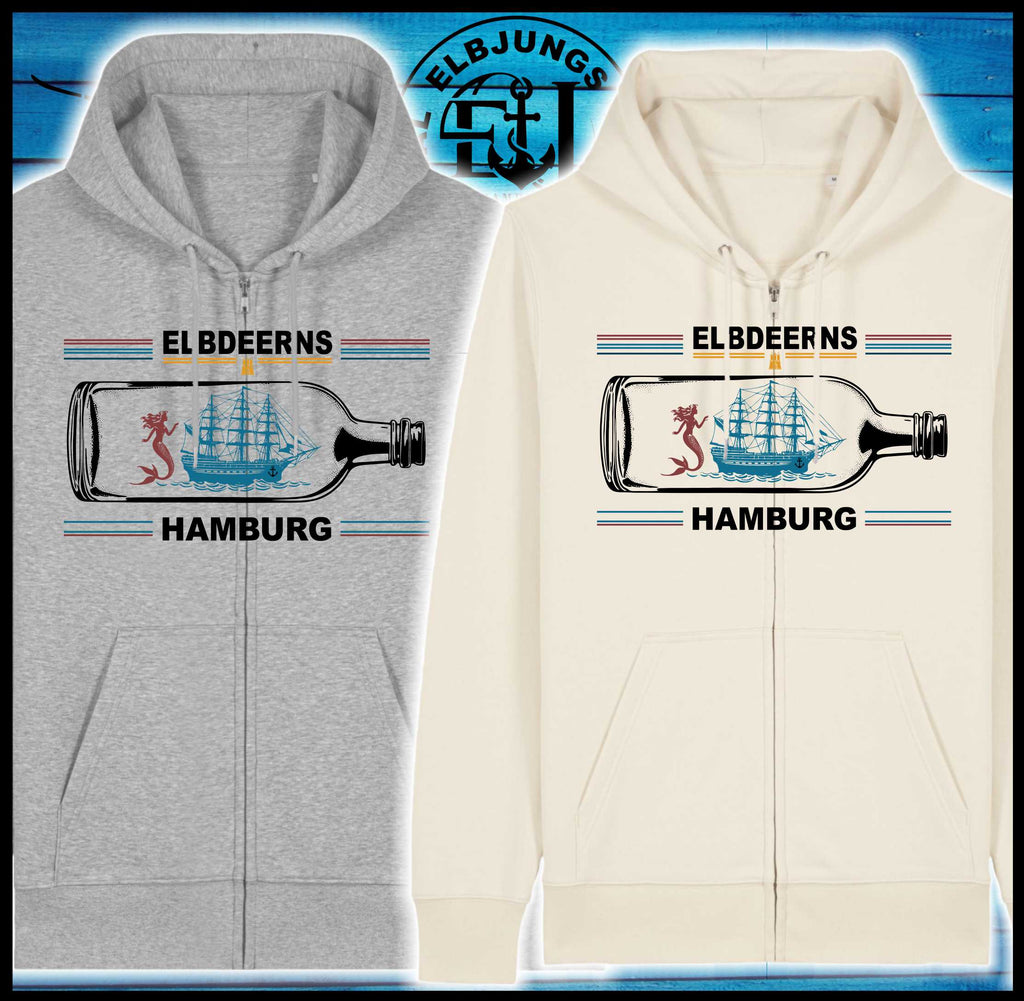 Elbdeerns "Buddelschiff" - Organic Zipper