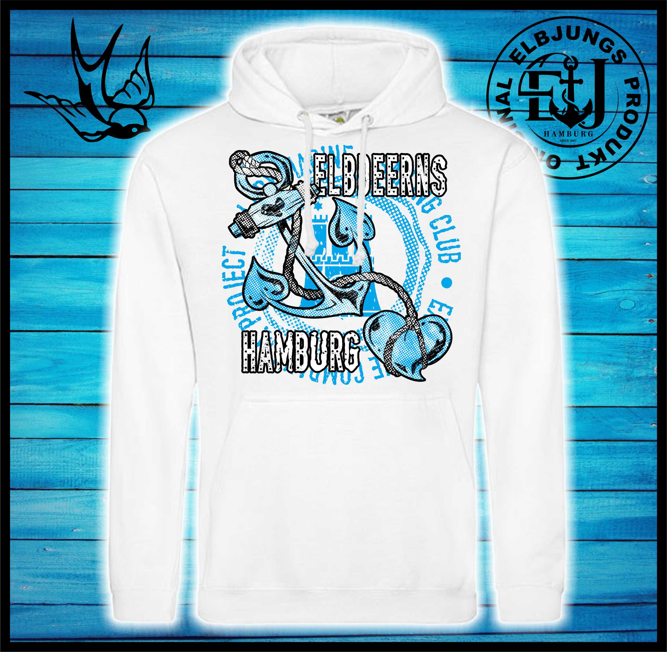 Elbdeerns "Club" - Unisex Hoodie