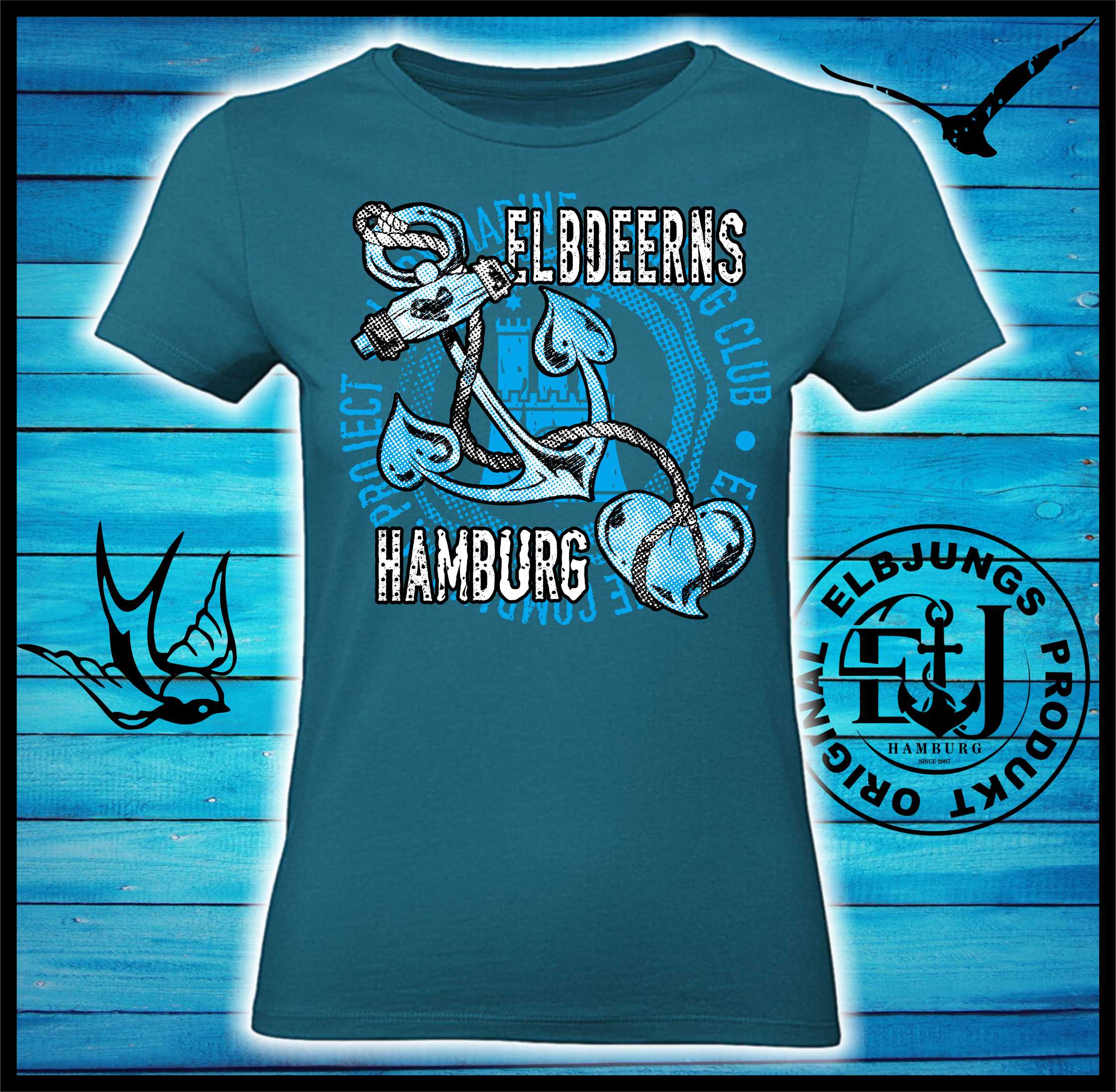 Elbdeerns "Club" - Ladies Premium Shirt