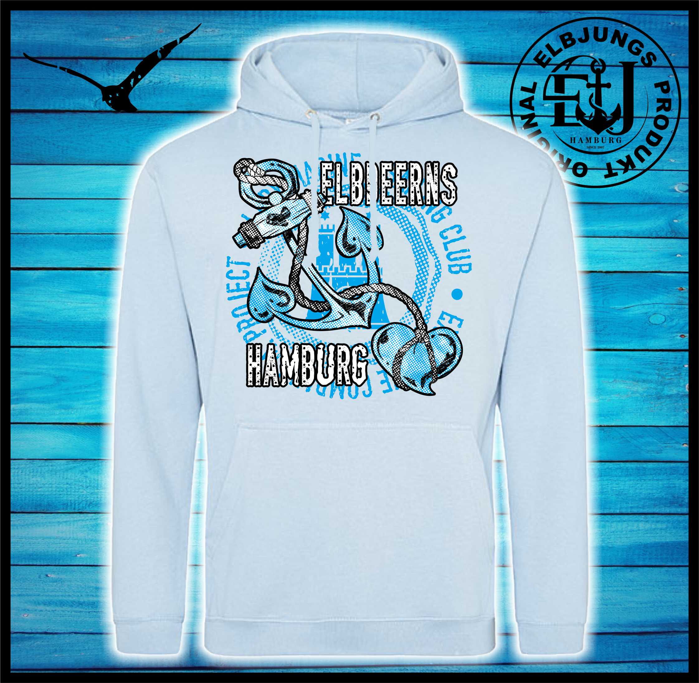 Elbdeerns "Club" - Unisex Hoodie