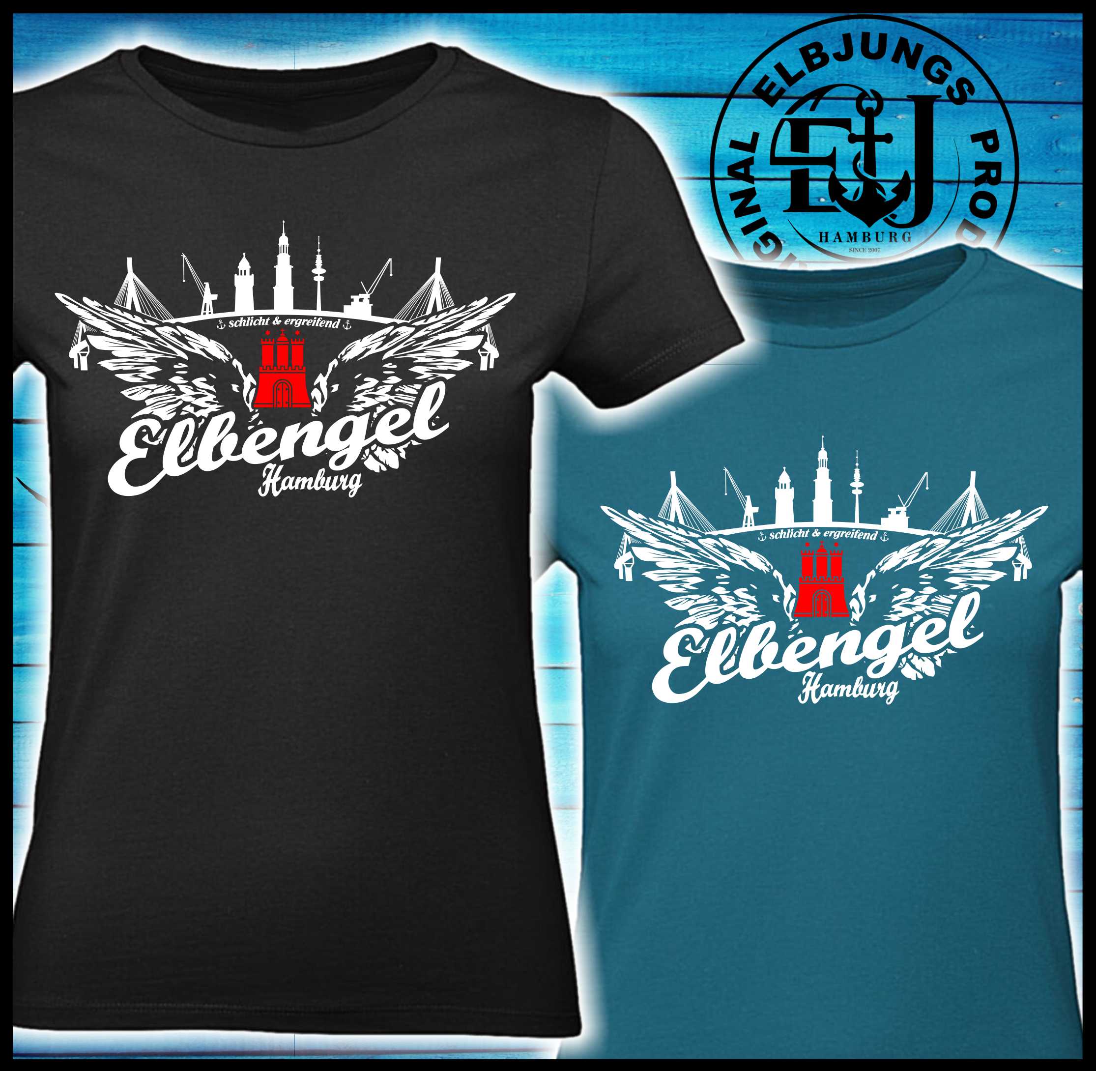 Elbengel "schlicht & ergreifend" - Ladies Premium Shirt