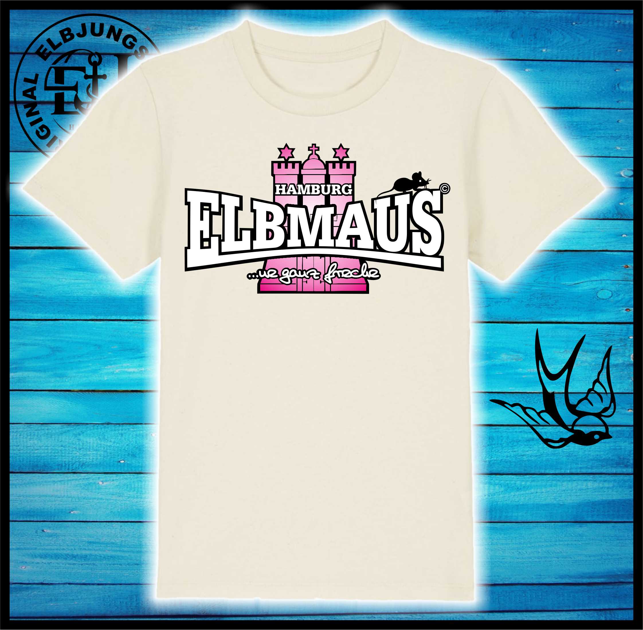 Kindershirt "Elbmaus" - Kids Organic Shirt