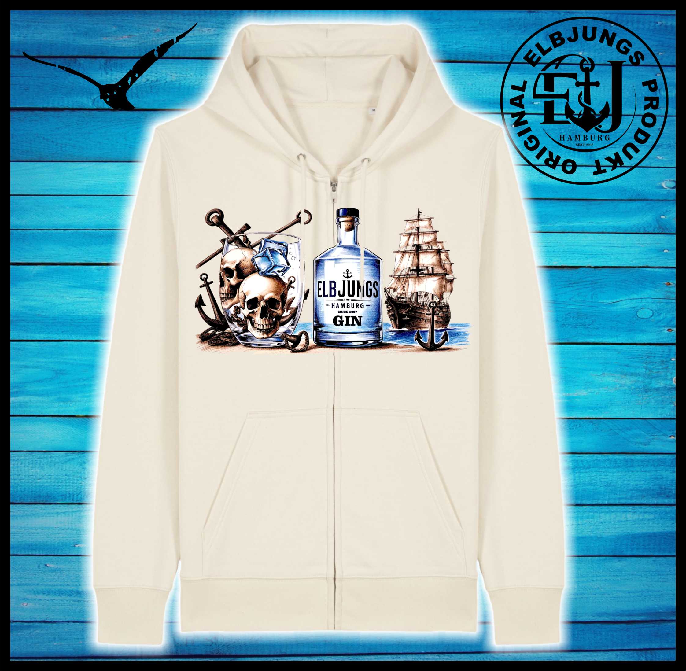 Elbjungs - GIN - Organic Zipper