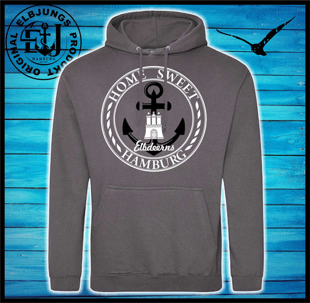 Elbdeerns "Home Sweet Hamburg" - Unisex Hoodie