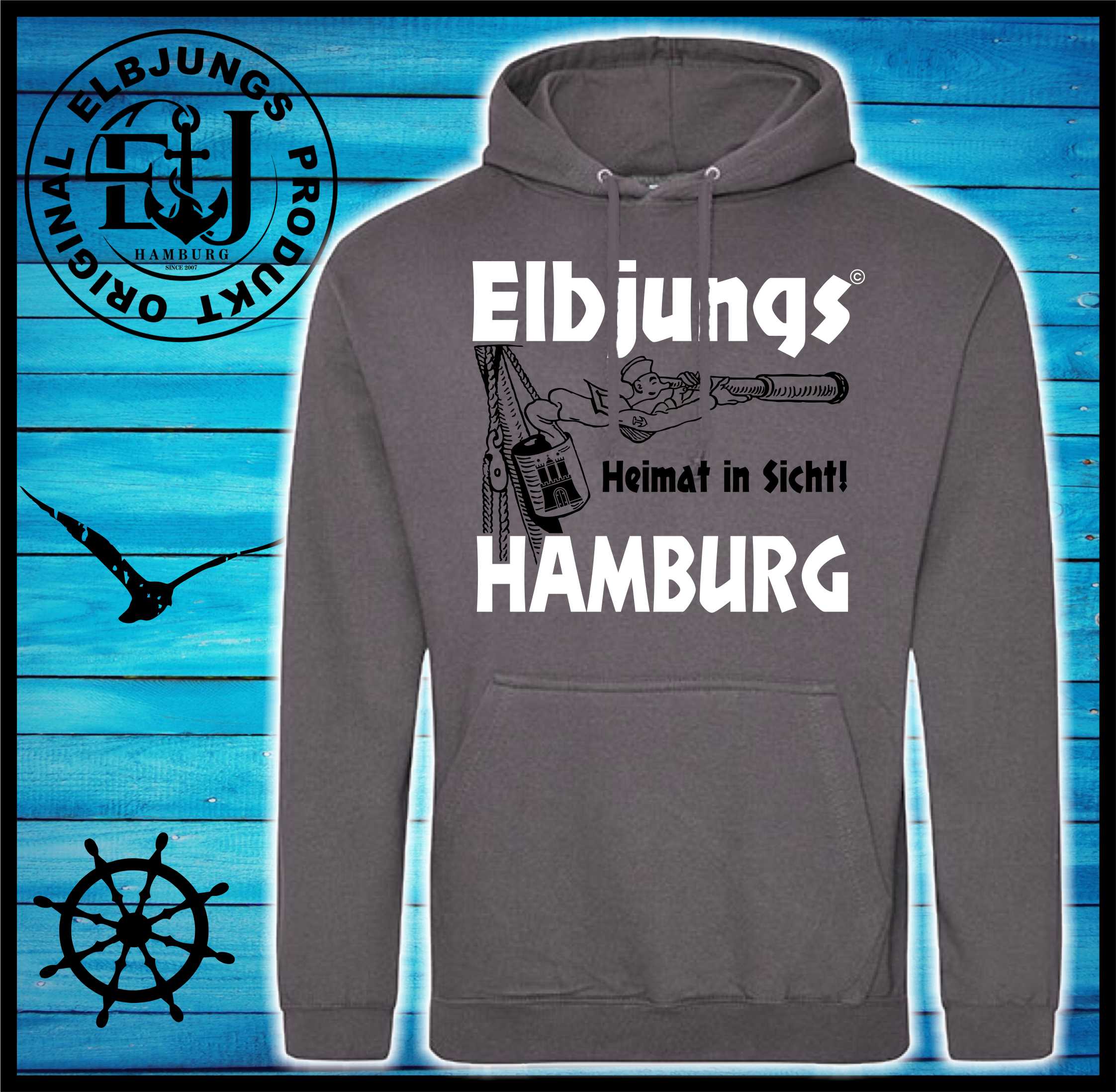 Elbjungs "Heimat in Sicht" -  Unisex Hoodie