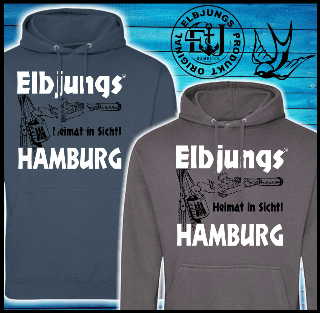 Elbjungs "Heimat in Sicht" -  Unisex Hoodie
