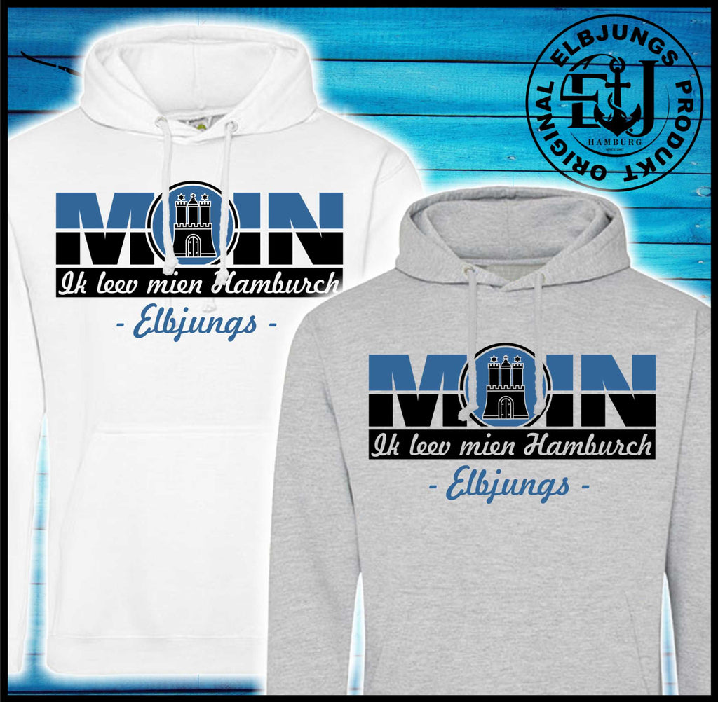 Elbjungs "Ik leev mien Hamburch" - Unisex Hoodie