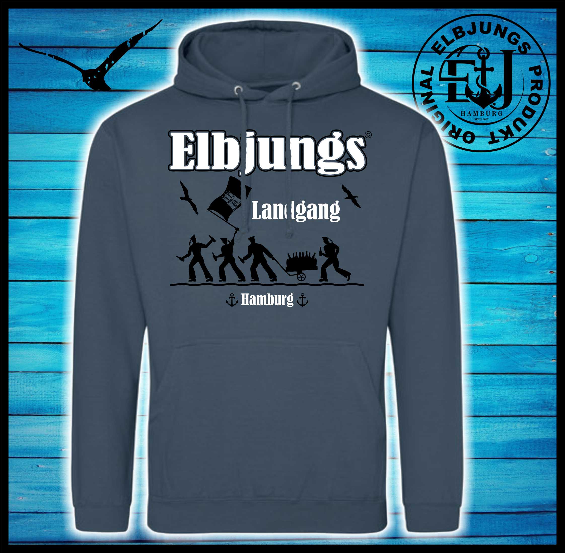 Elbjungs "Landgang" - Unisex Hoodie