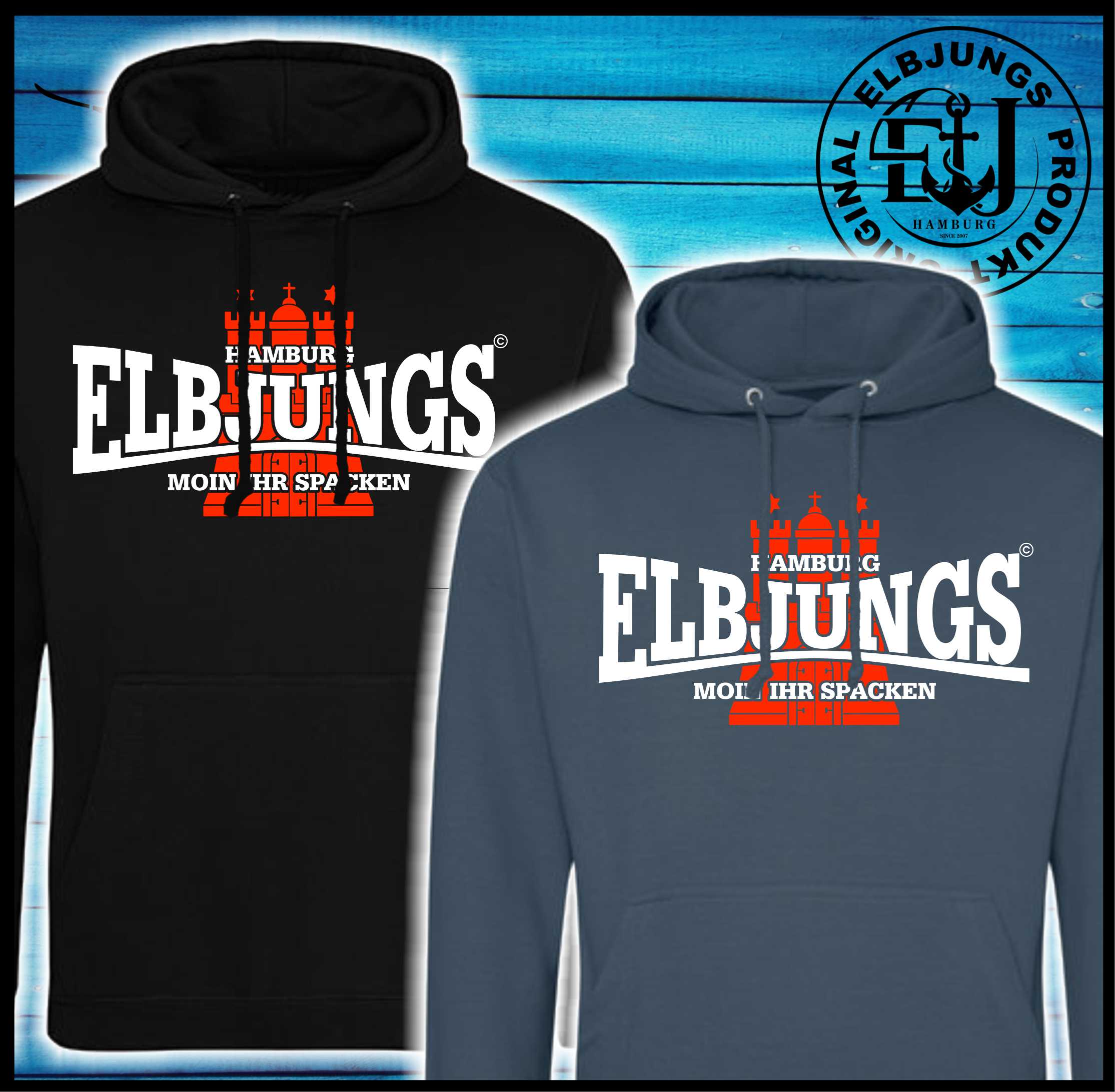 Elbjungs "Moin ihr Spacken" - Unisex Hoodie