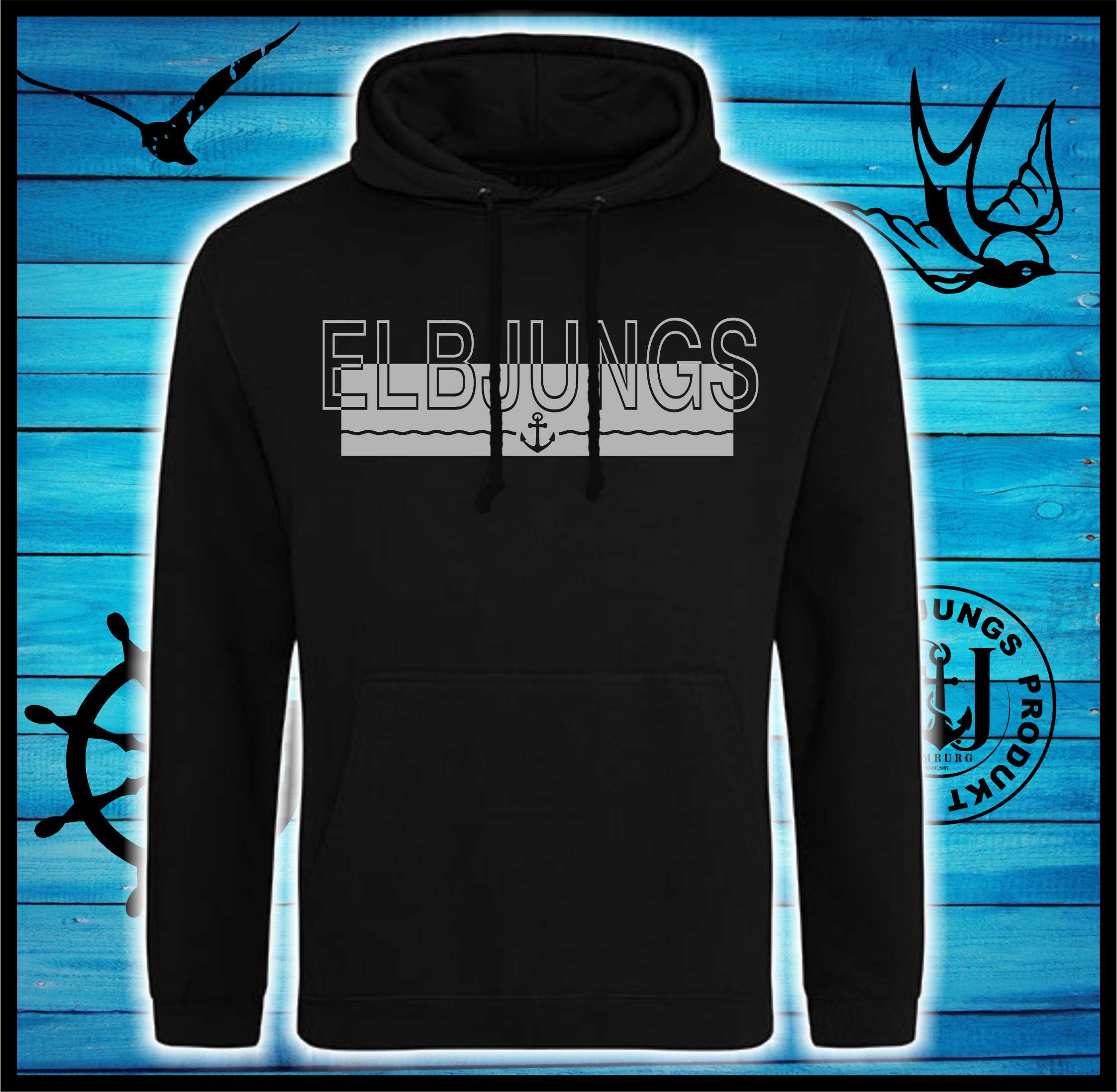 Elbjungs "gediegen" - Basic Unisex Hoodie