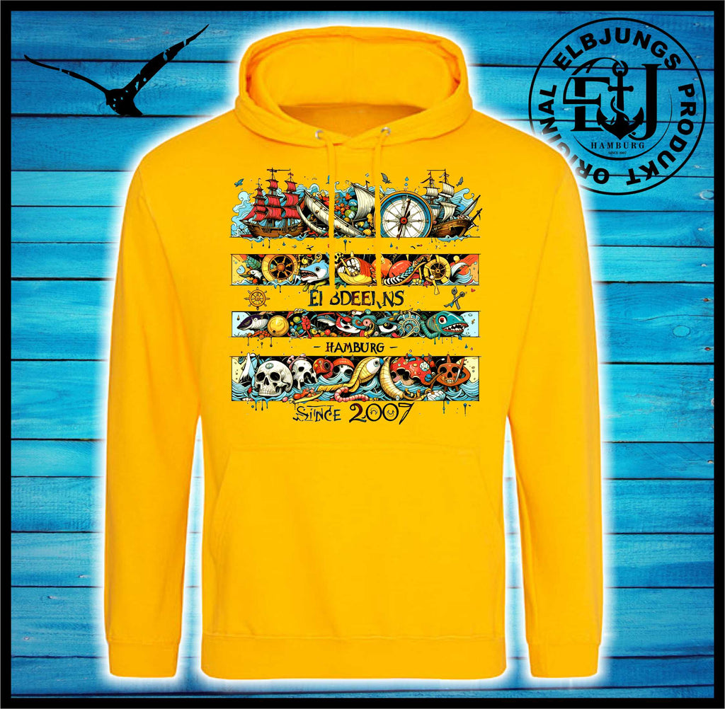 Elbdeerns "Kuddelmuddel" - Unisex Hoodie