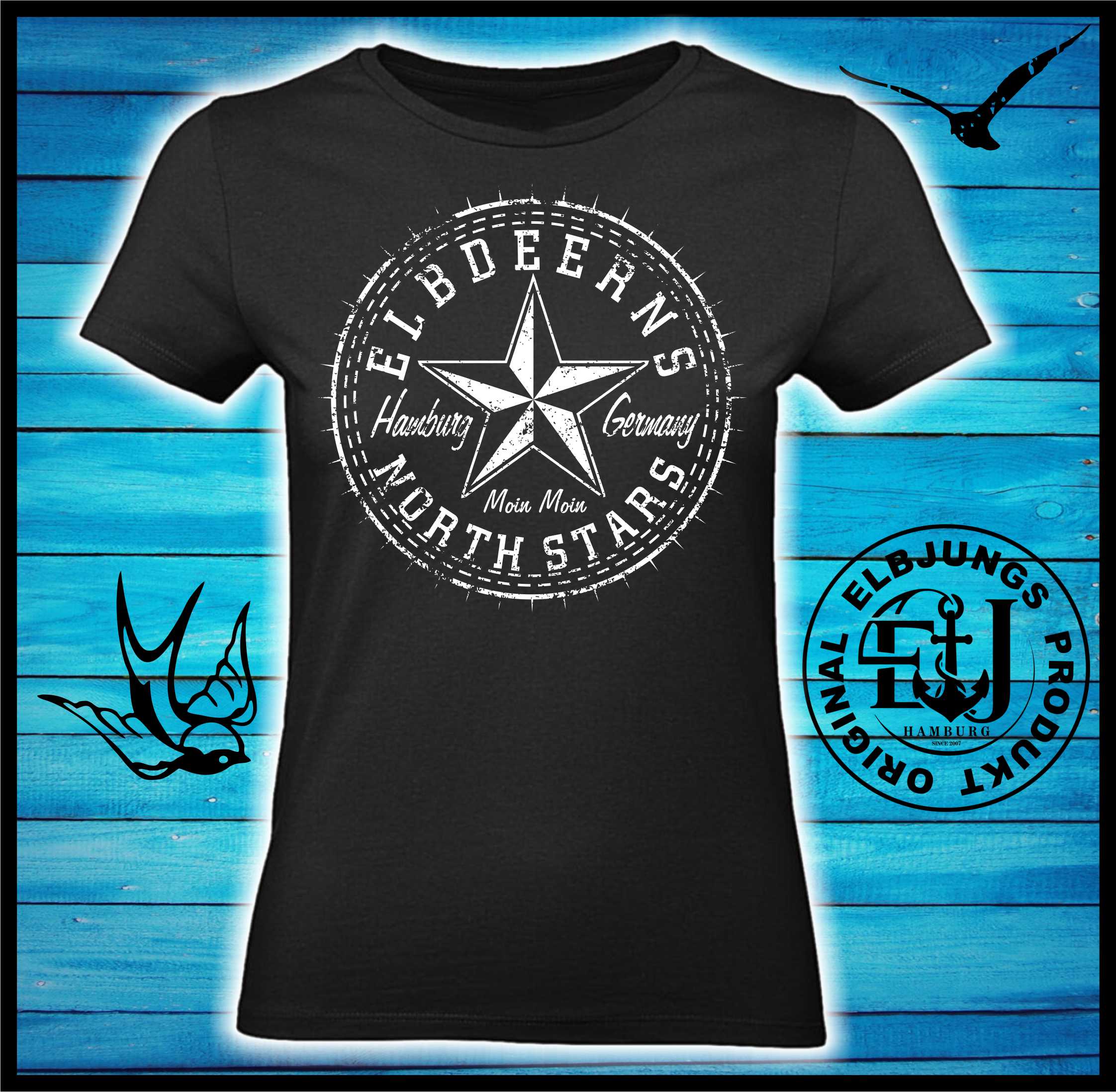 Elbdeerns "North Stars" - Ladies Premium Shirt