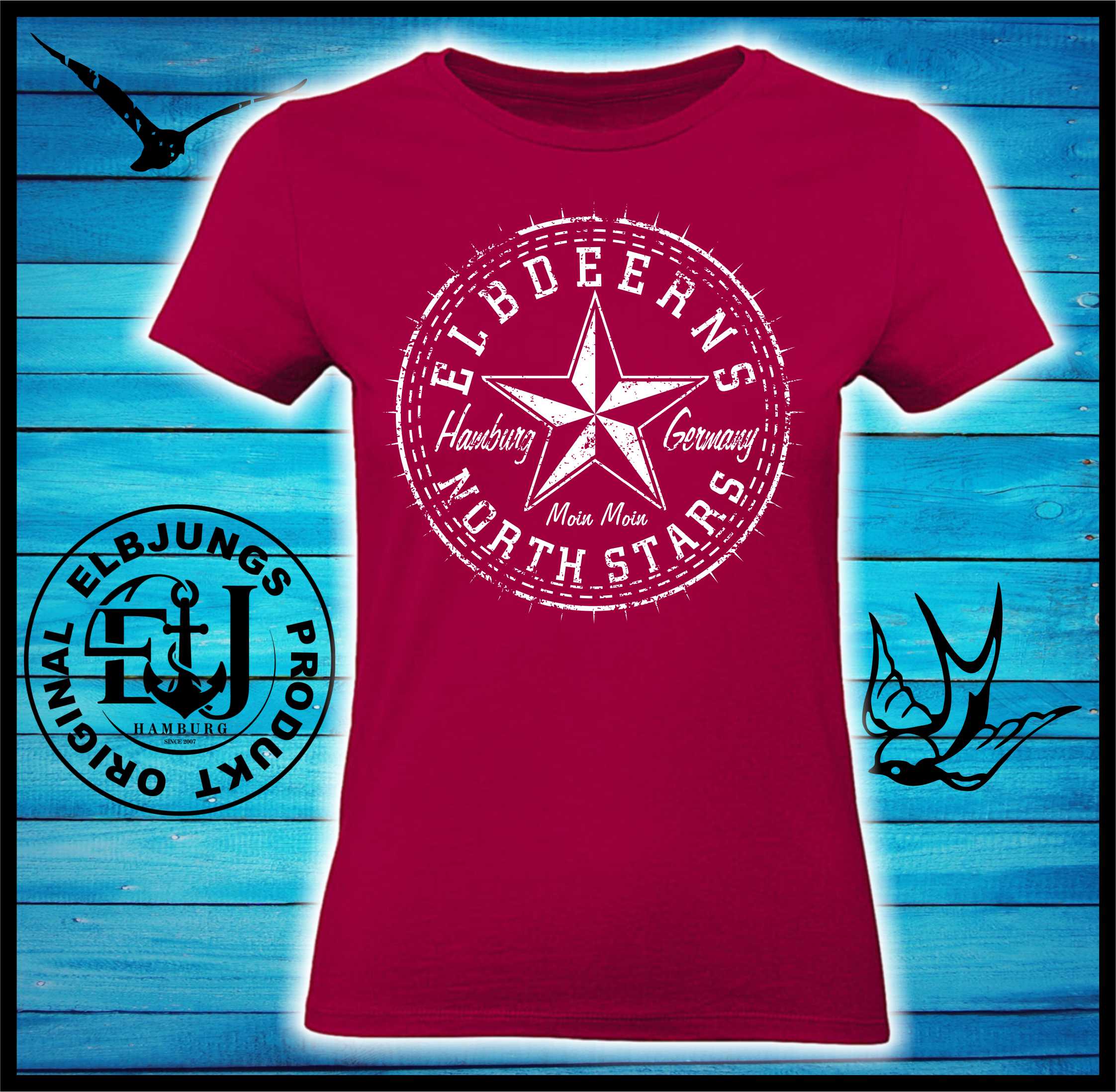 Elbdeerns "North Stars" - Ladies Premium Shirt