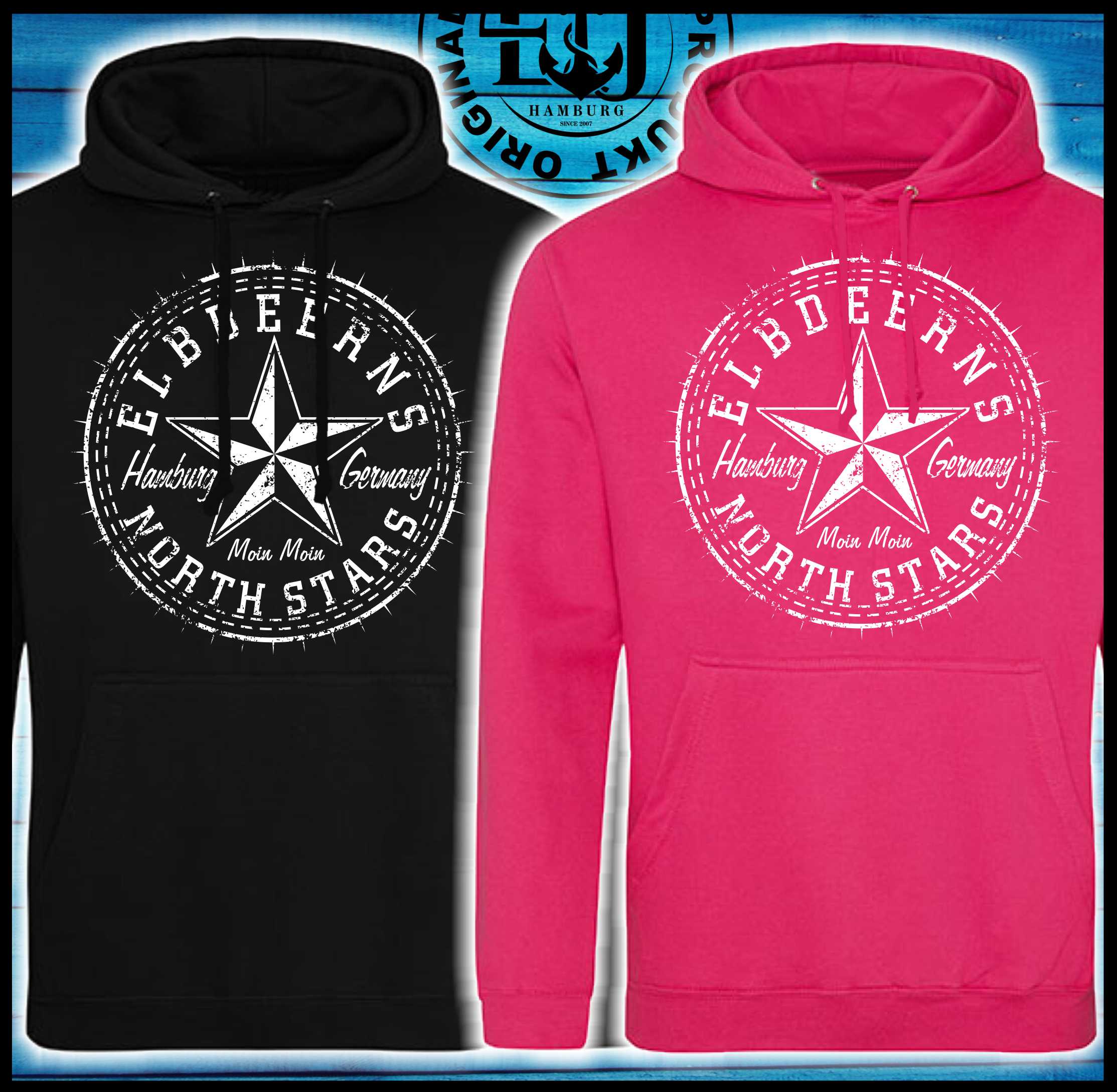 Elbdeerns "North Stars" - Unisex Hoodie