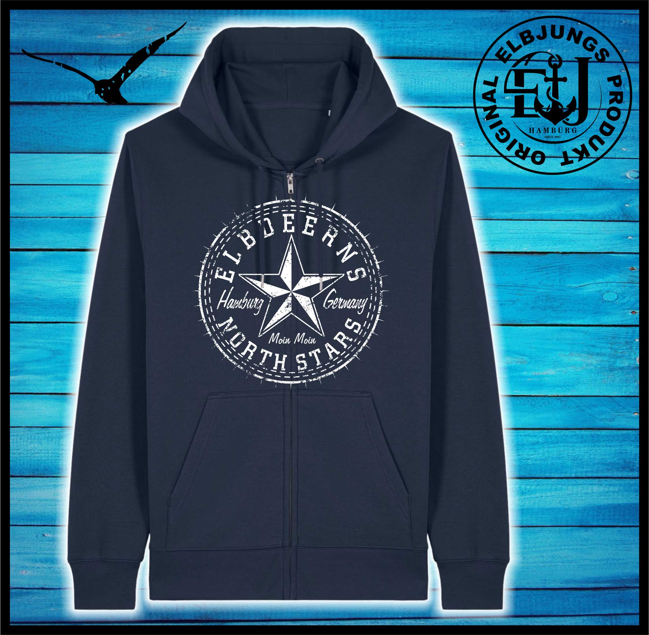 Elbdeerns "North Stars" - Organic Zipper