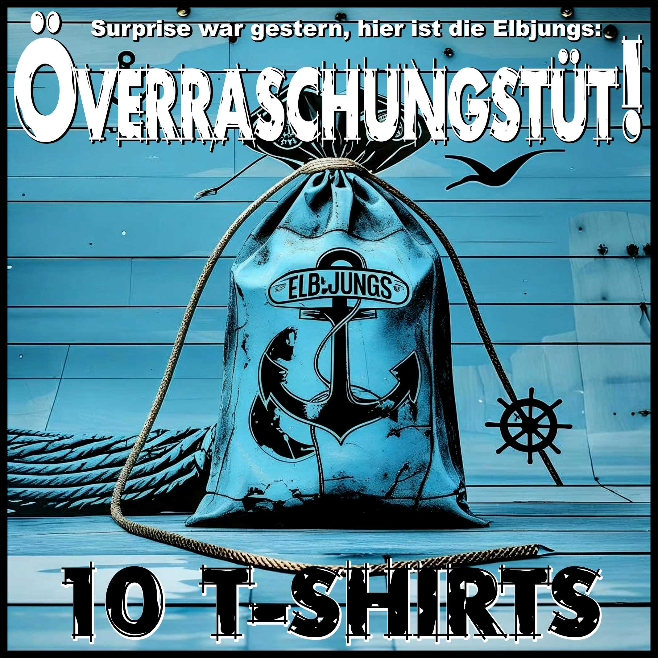 Elbjungs Überraschungstüte – Premium T-Shirts