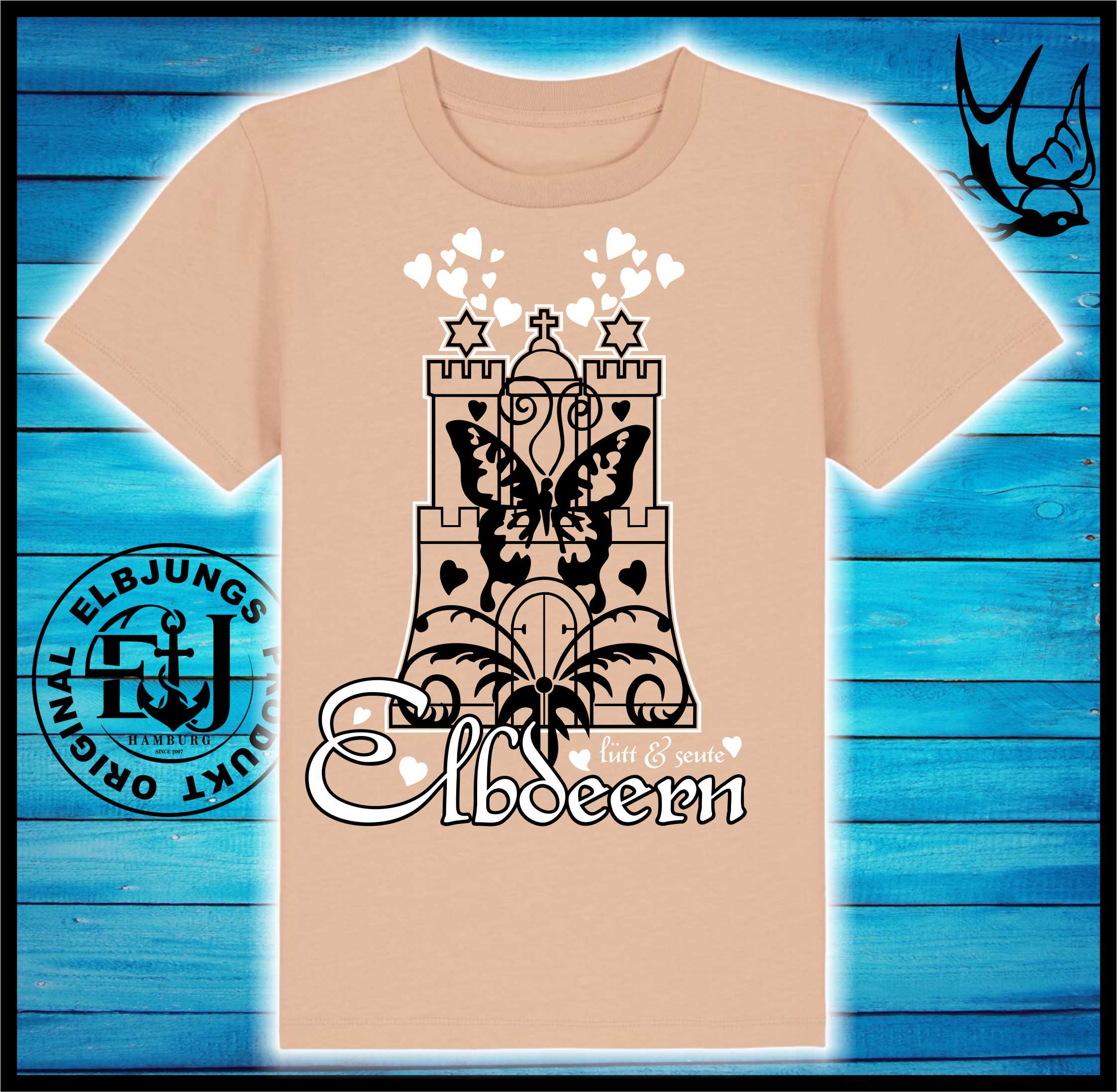 Kindershirt "Schmetterling" - Kids Organic Shirt