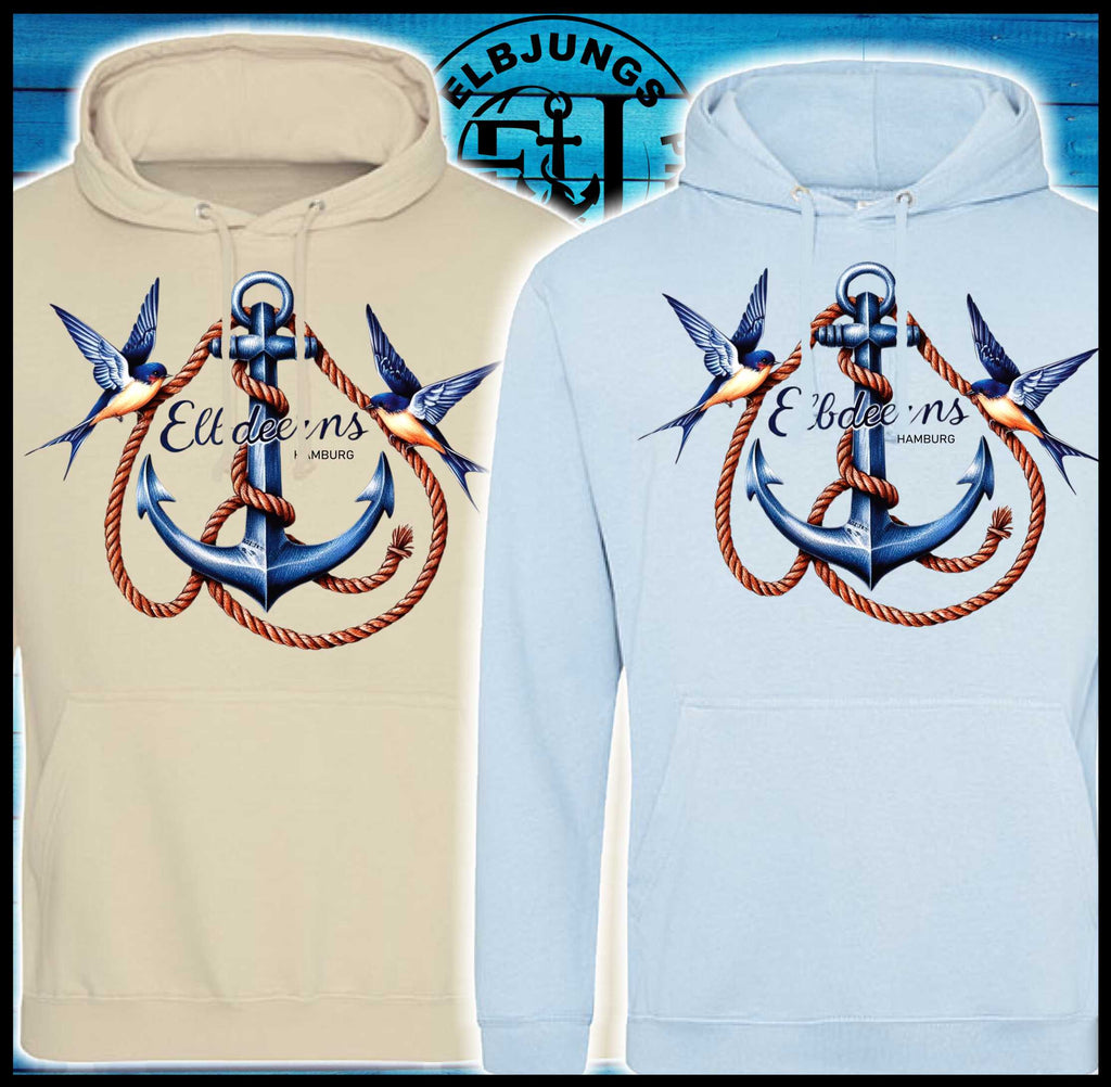 Elbdeerns "Schwalben" - Unisex Hoodie