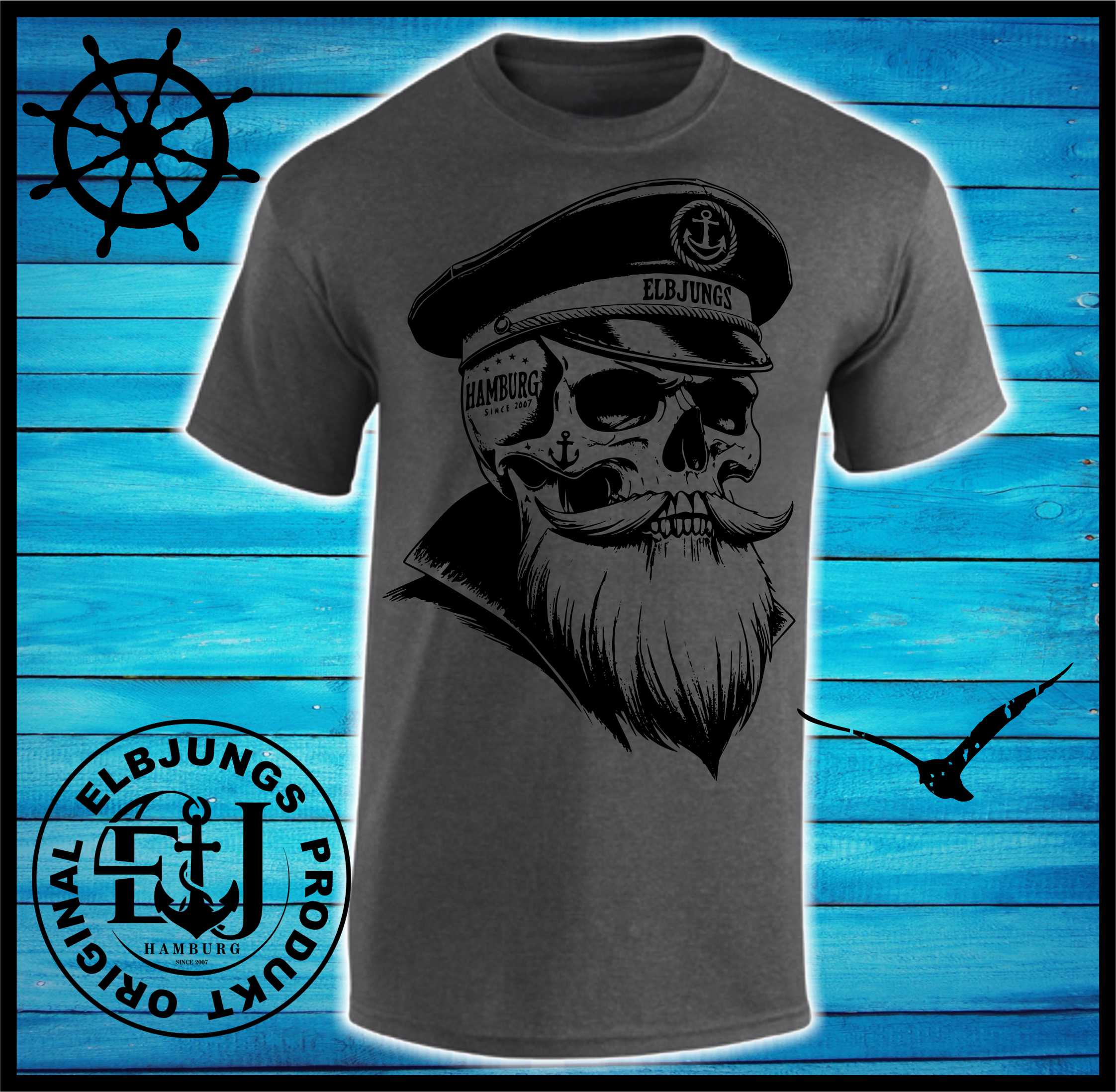 Elbjungs "Jah Papa" - Heavy Cotton T-Shirt