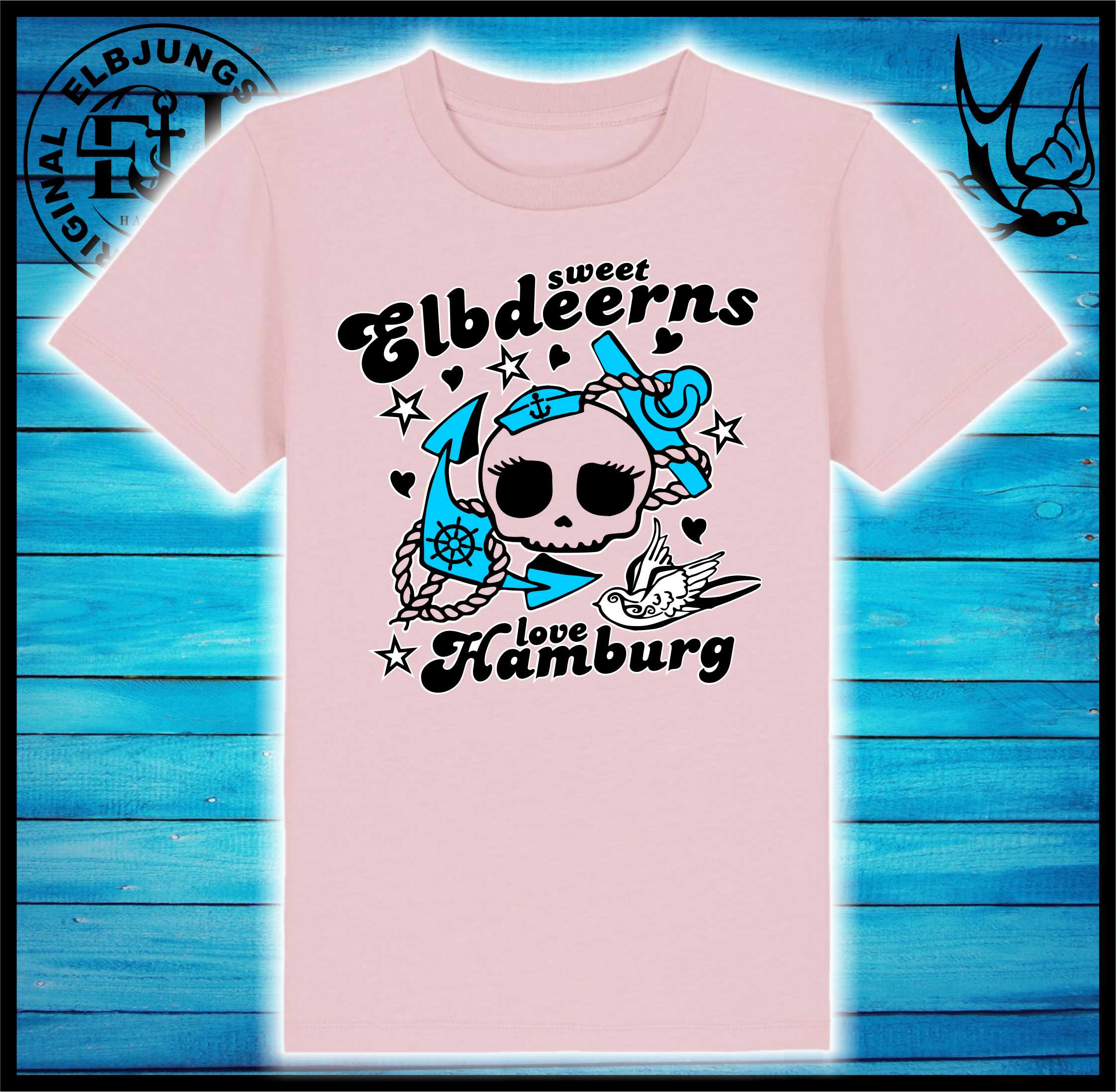 Kindershirt "sweet Elbdeerns" - Kids Organic Shirt