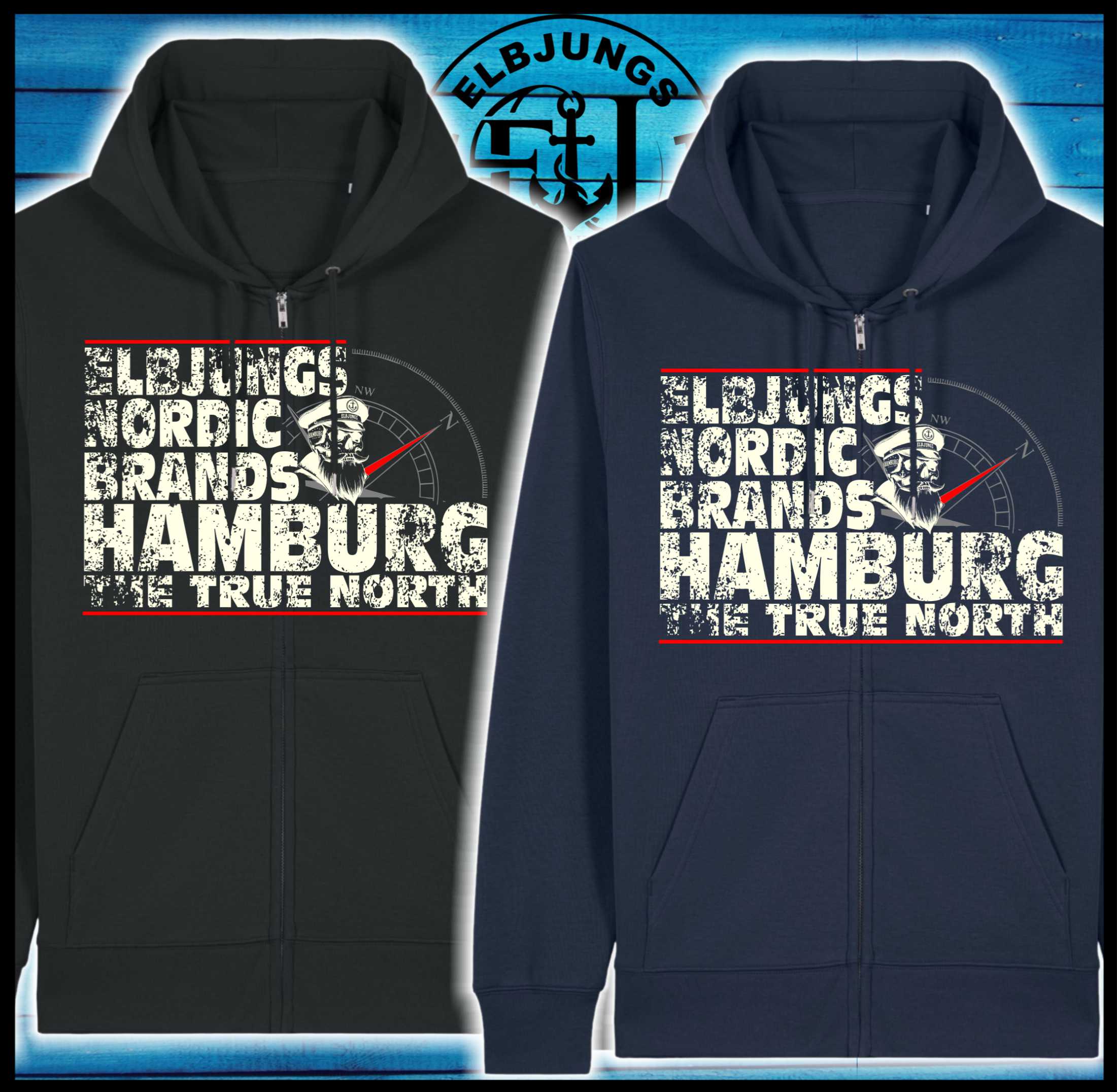 Elbjungs - The True North - Organic Zipper