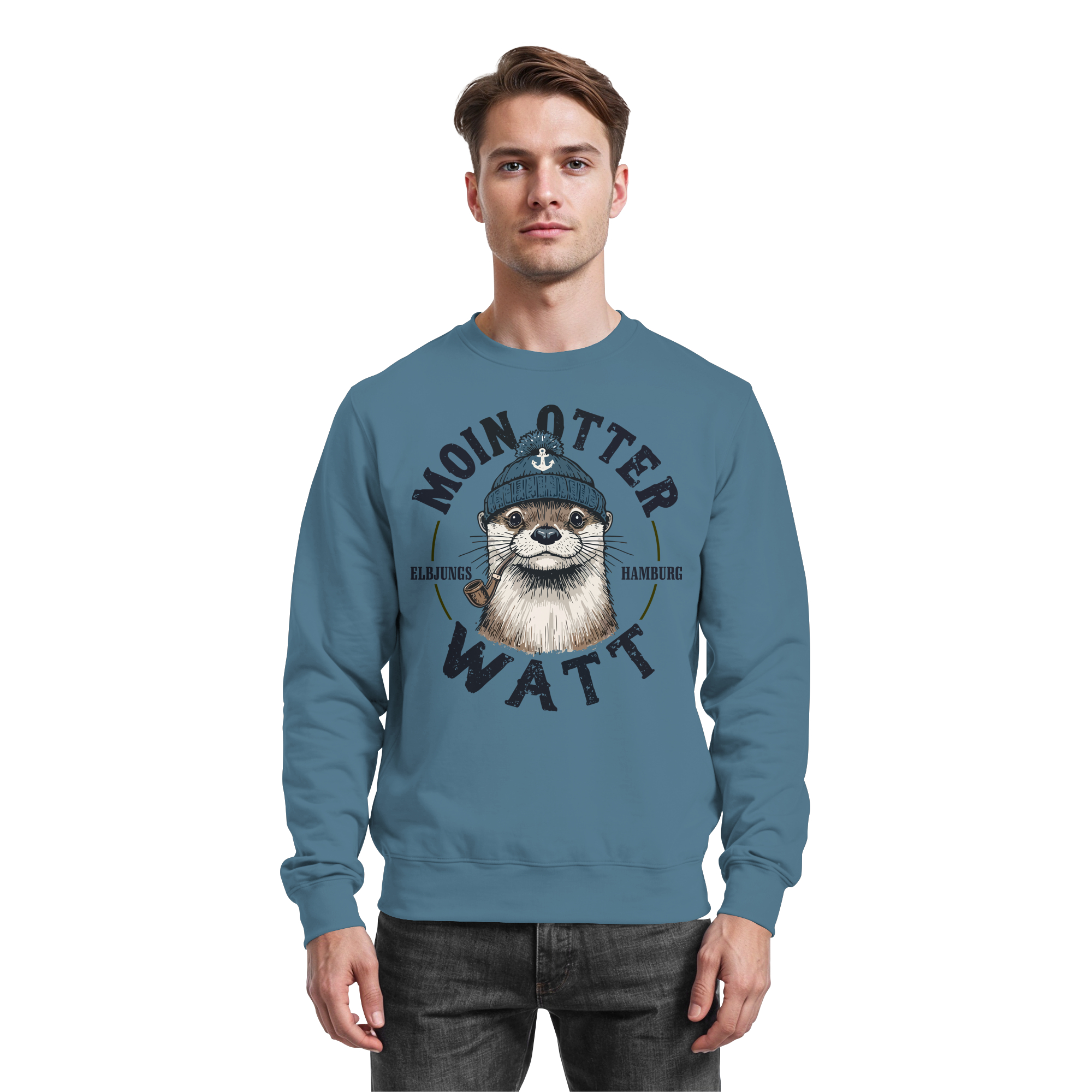 Elbjungs - Moin oder Watt - Sweatshirt