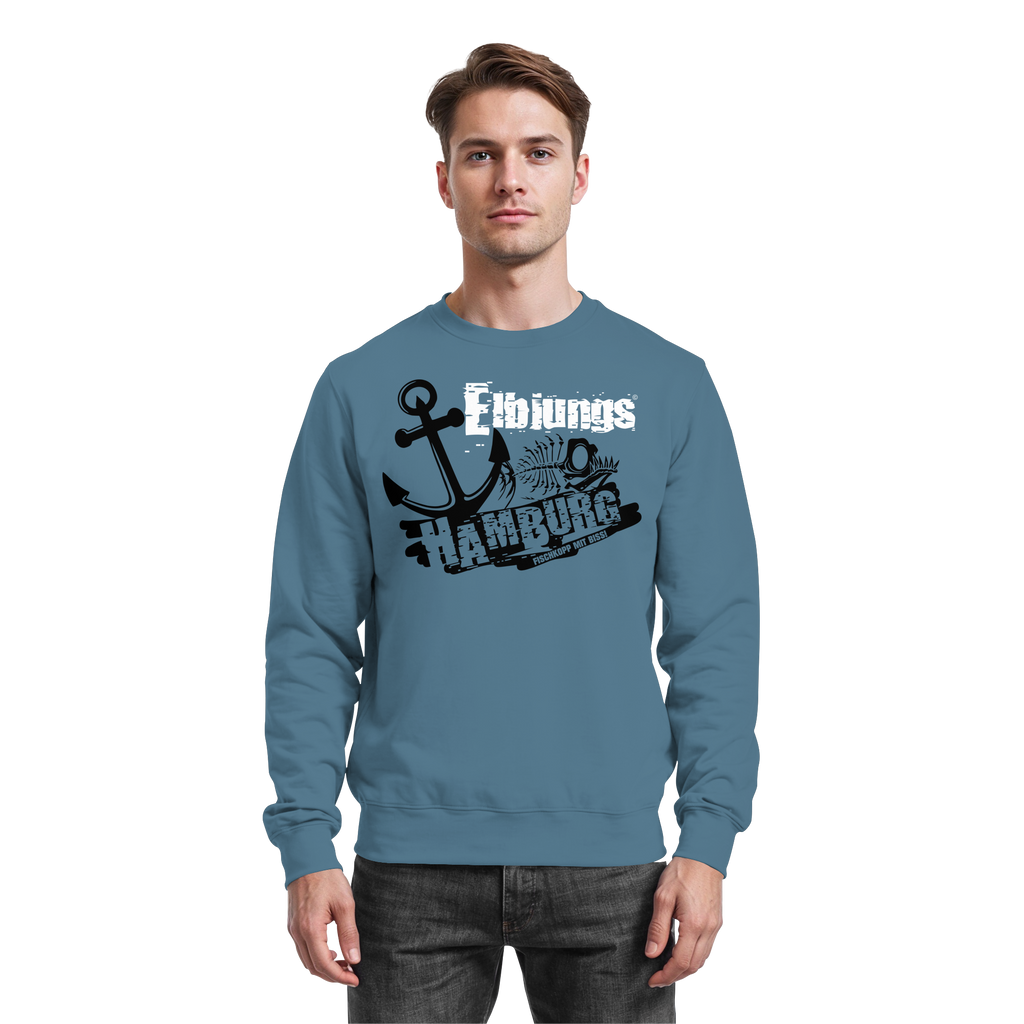 Elbjungs "Fischkopp mit Biss" - Sweatshirt