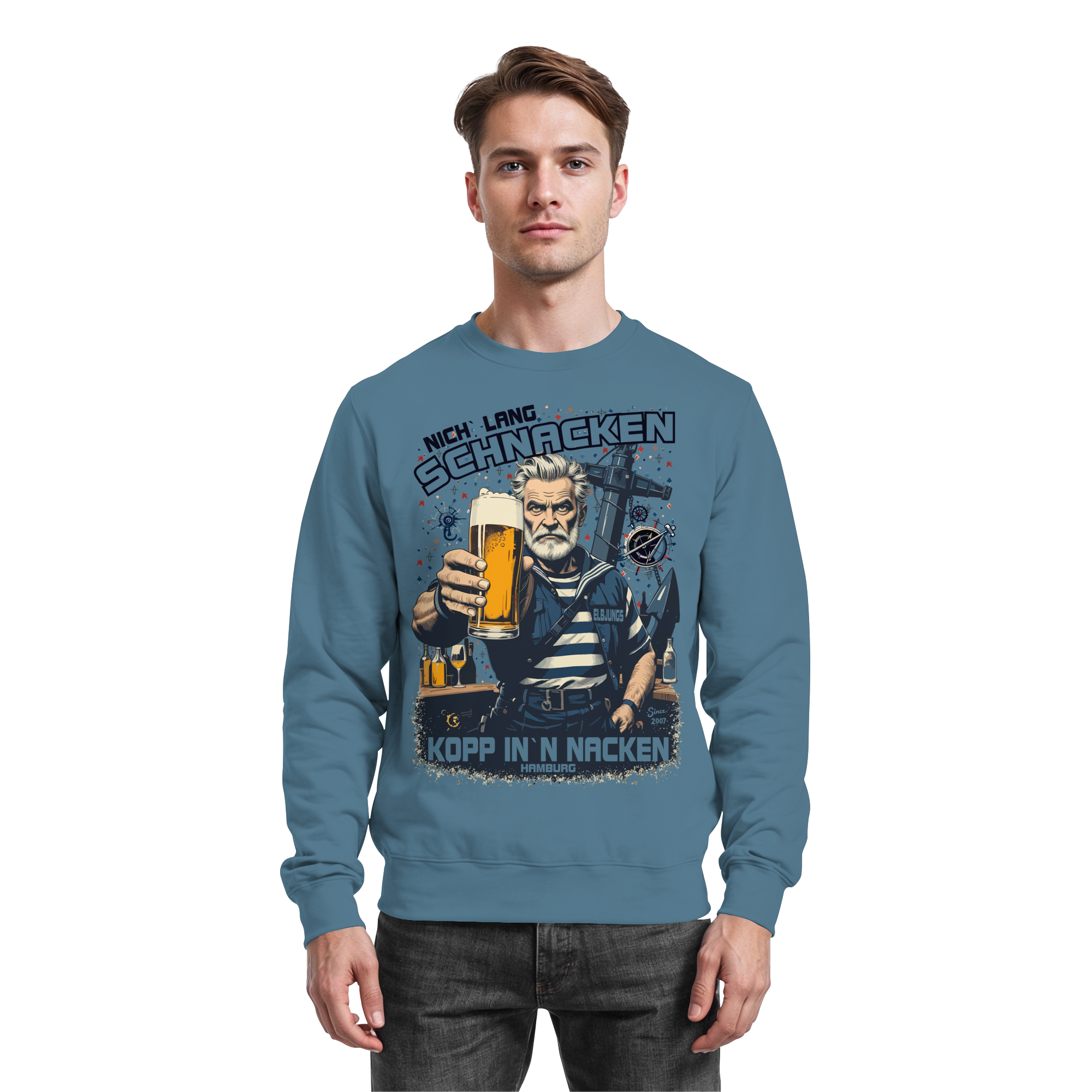 Elbjungs - KOPP IN`N NACKEN - Sweatshirt