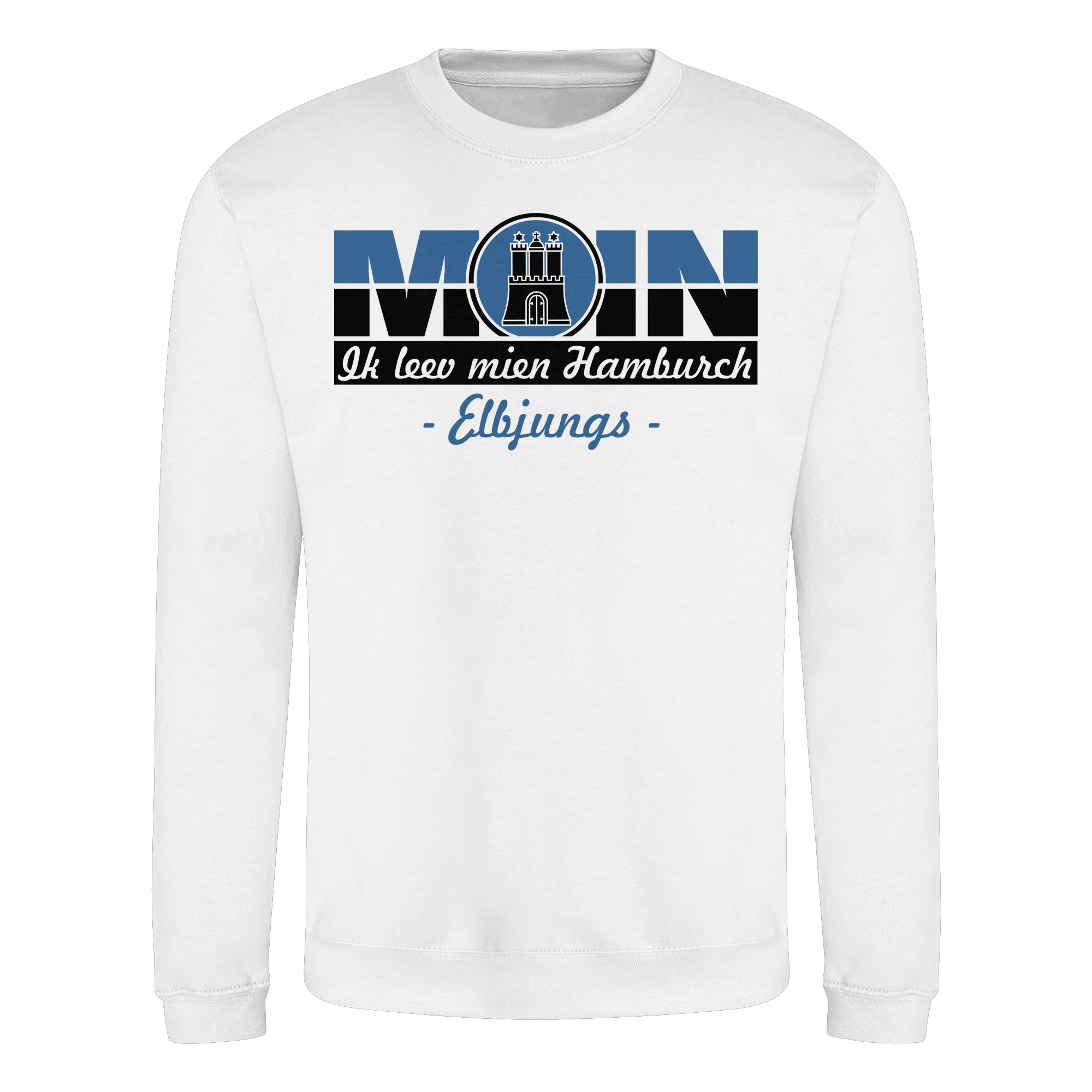 Elbjungs "Ik leev mien Hamburch" - Sweatshirt