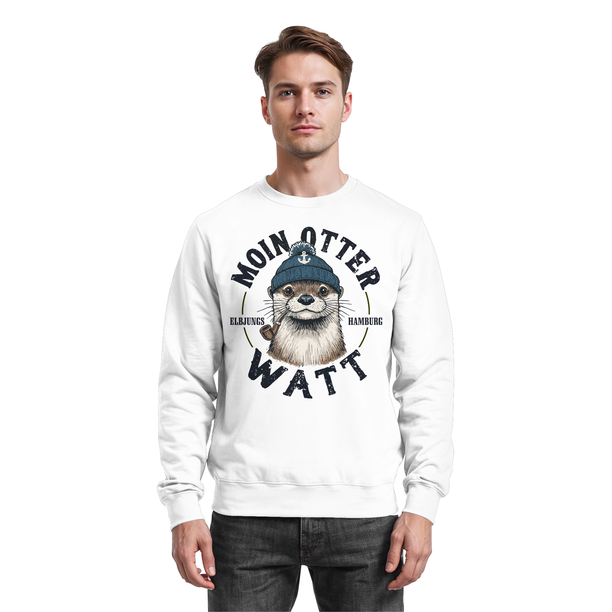 Elbjungs - Moin oder Watt - Sweatshirt