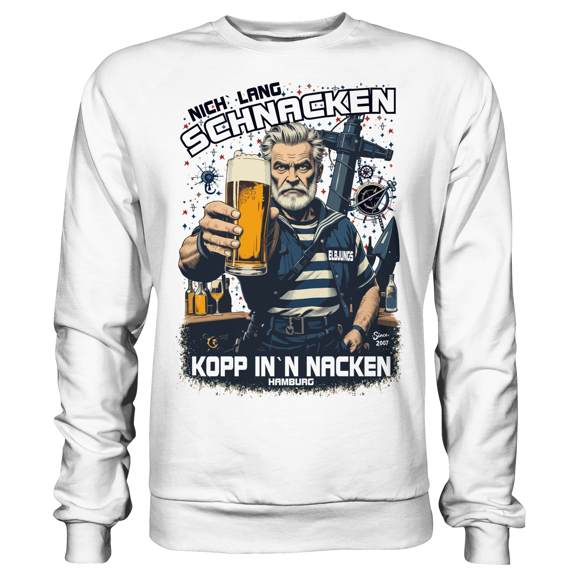 Elbjungs - KOPP IN`N NACKEN - Sweatshirt