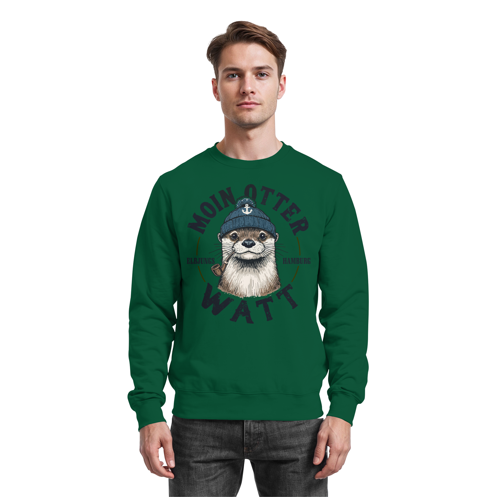 Elbjungs - Moin oder Watt - Sweatshirt