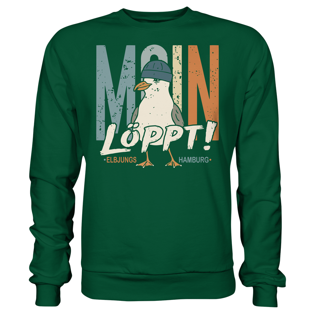 Elbjungs - MOIN ...löppt! - Sweatshirt