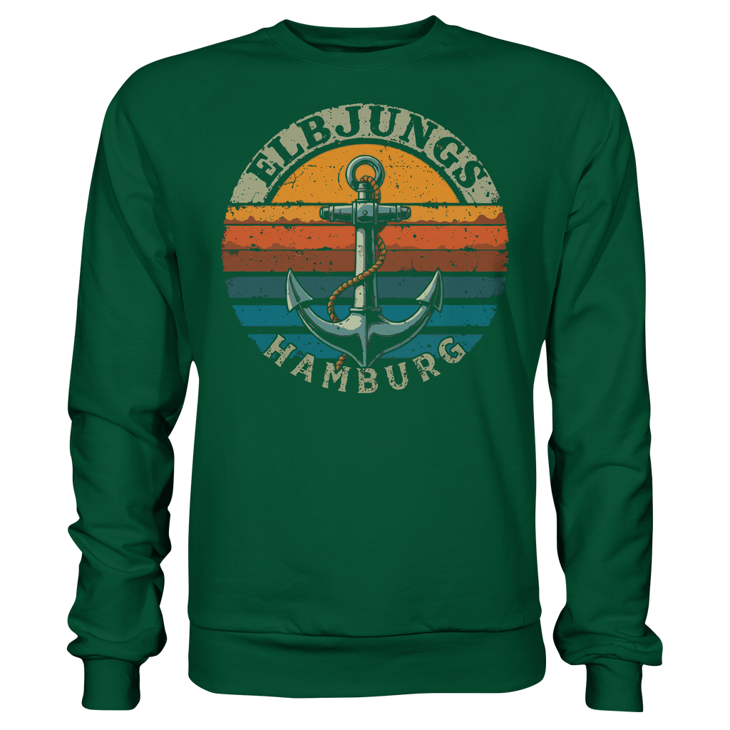 Elbjungs - Vintage Anker - Sweatshirt