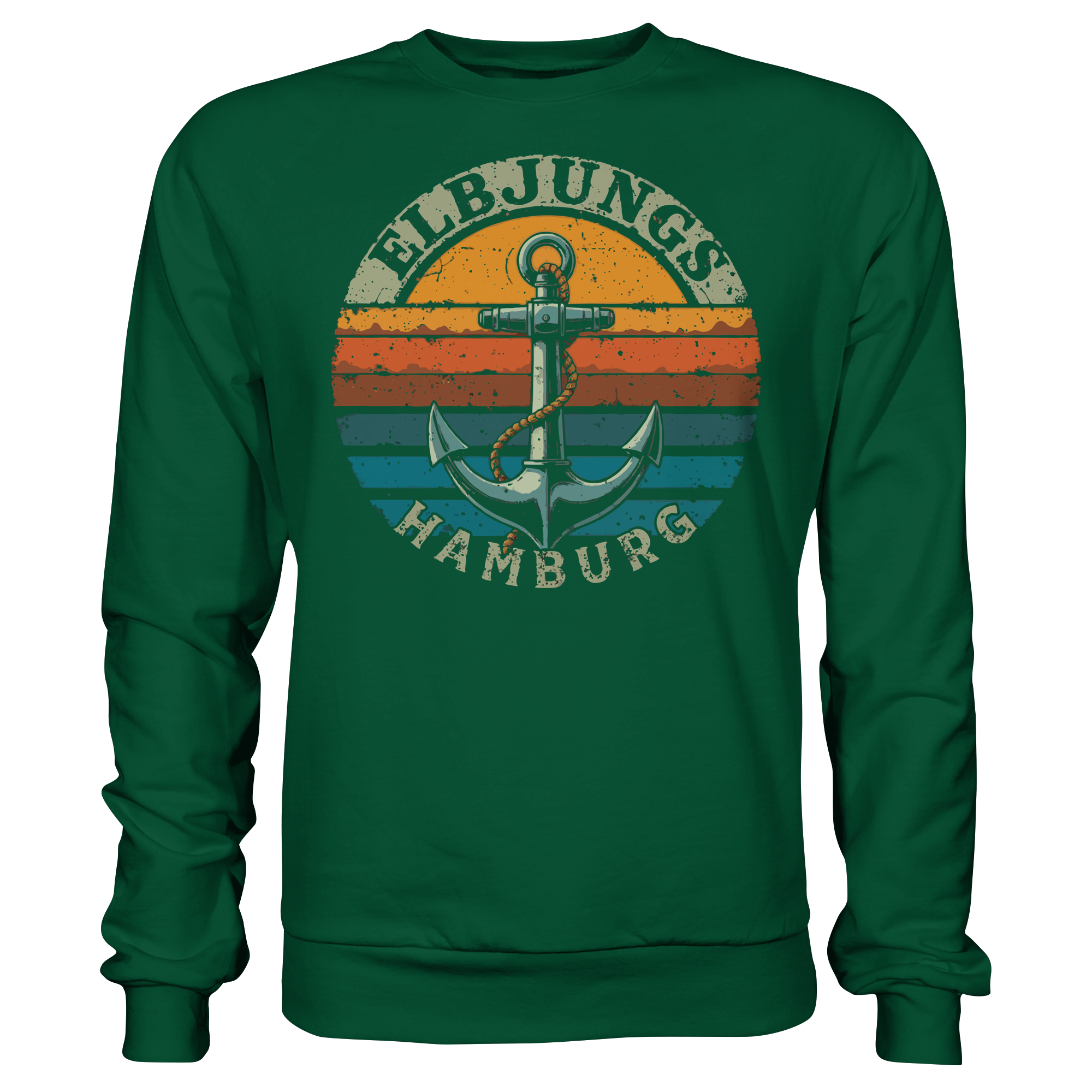 Elbjungs - Vintage Anker - Sweatshirt