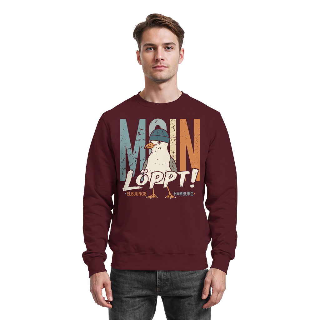 Elbjungs - MOIN ...löppt! - Sweatshirt