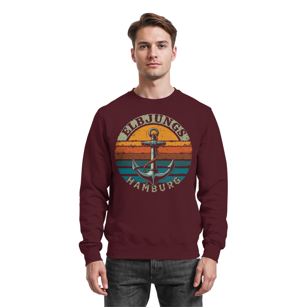 Elbjungs - Vintage Anker - Sweatshirt