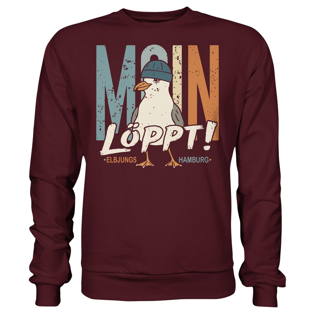 Elbjungs - MOIN ...löppt! - Sweatshirt