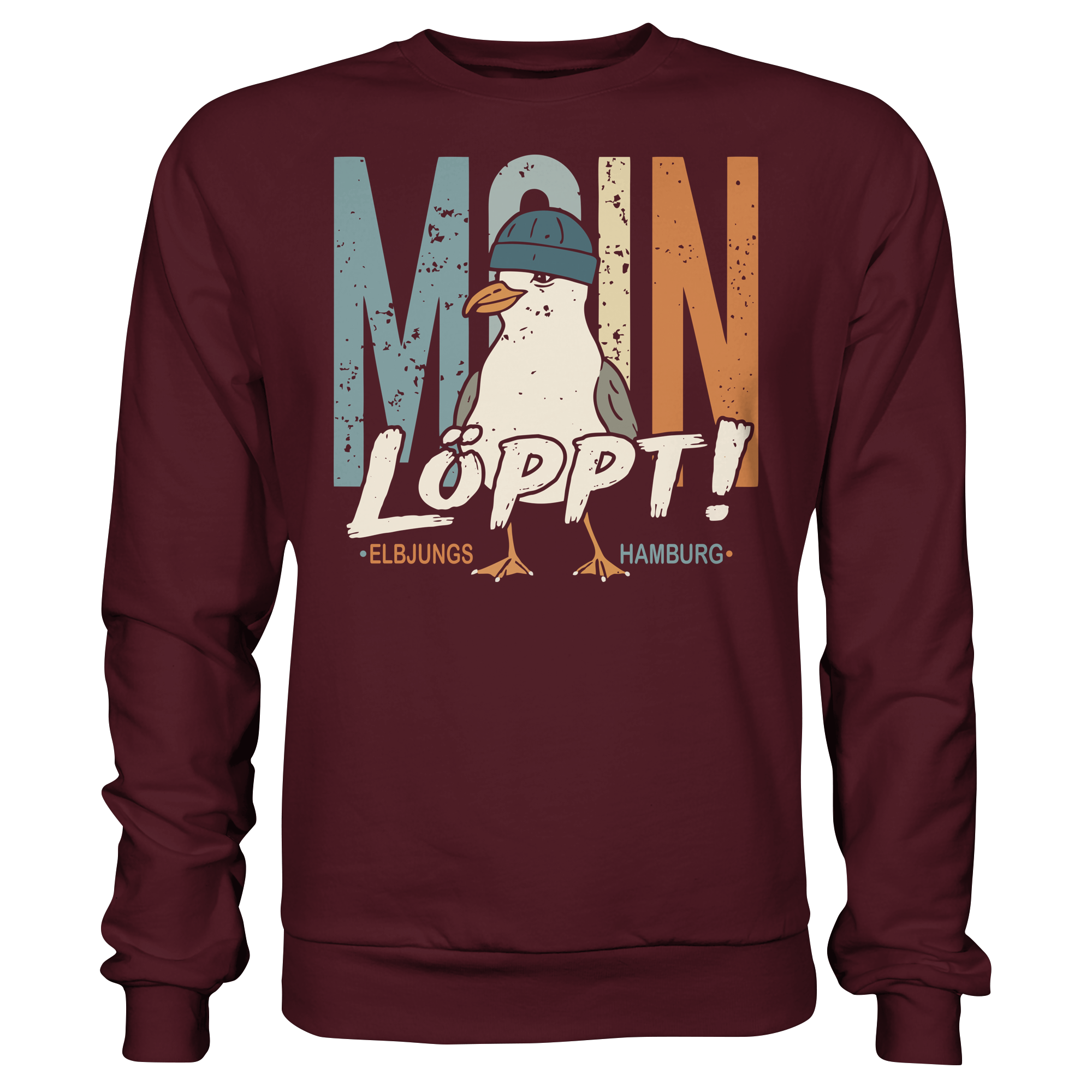 Elbjungs - MOIN ...löppt! - Sweatshirt