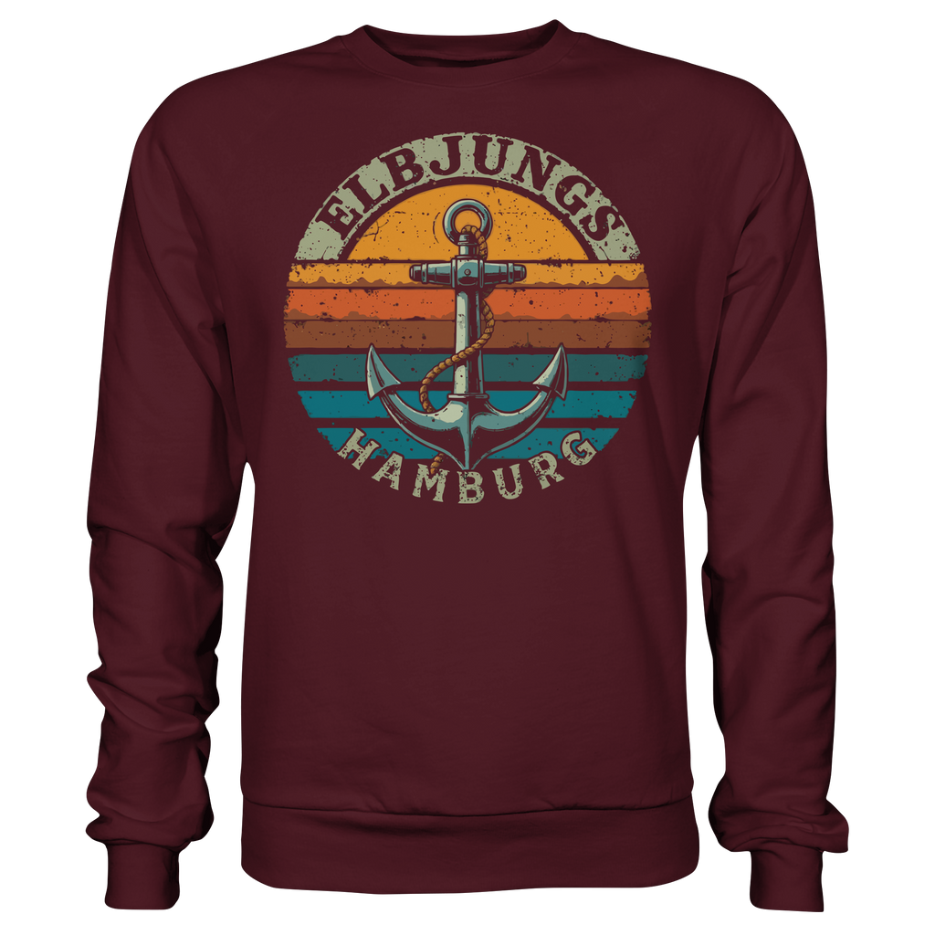 Elbjungs - Vintage Anker - Sweatshirt