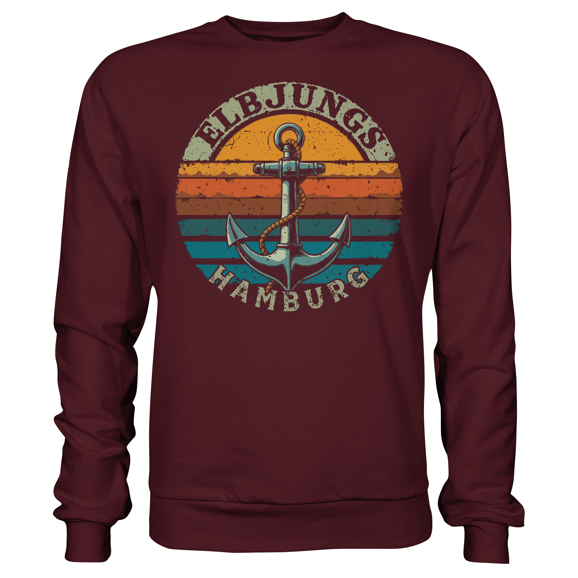 Elbjungs - Vintage Anker - Sweatshirt