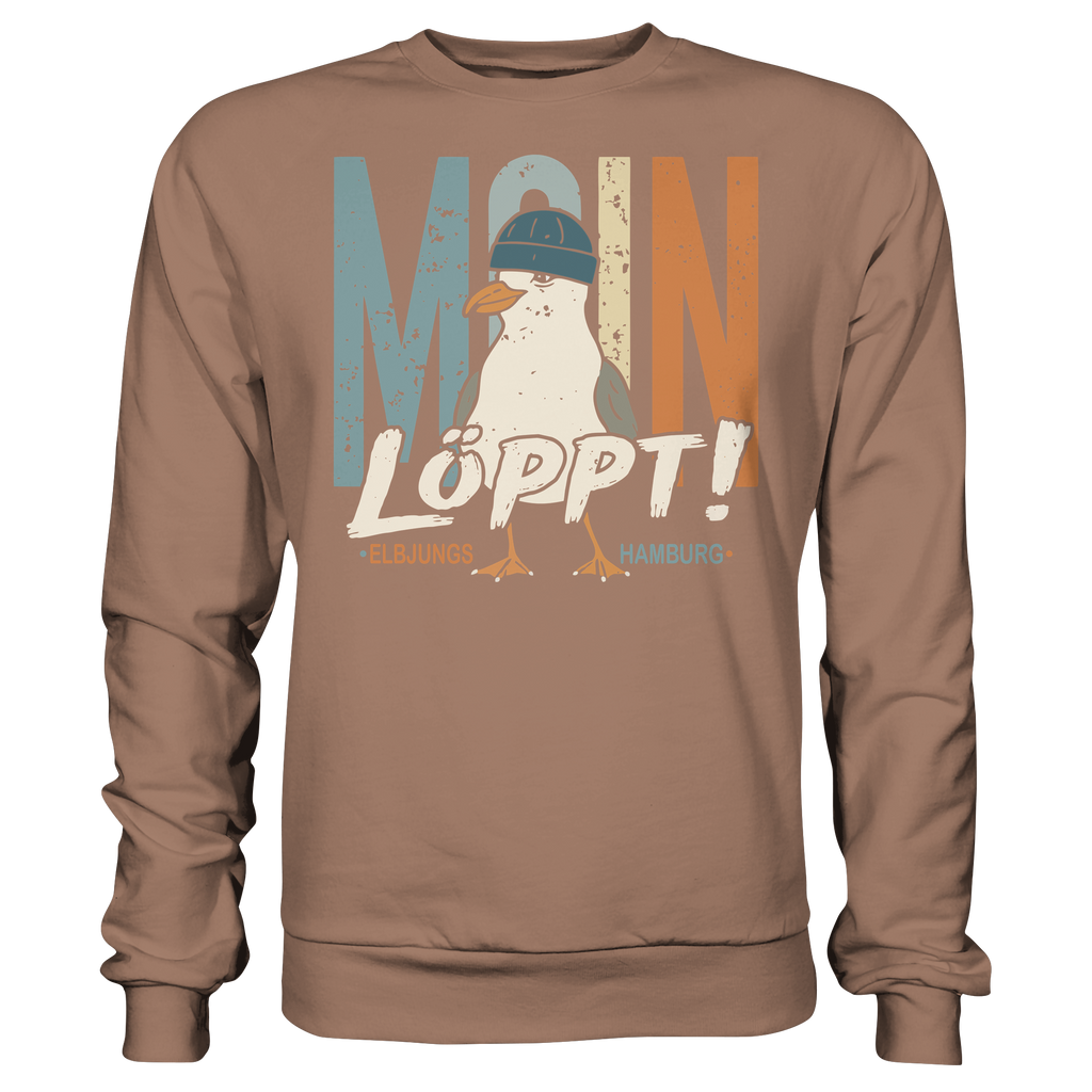 Elbjungs - MOIN ...löppt! - Sweatshirt