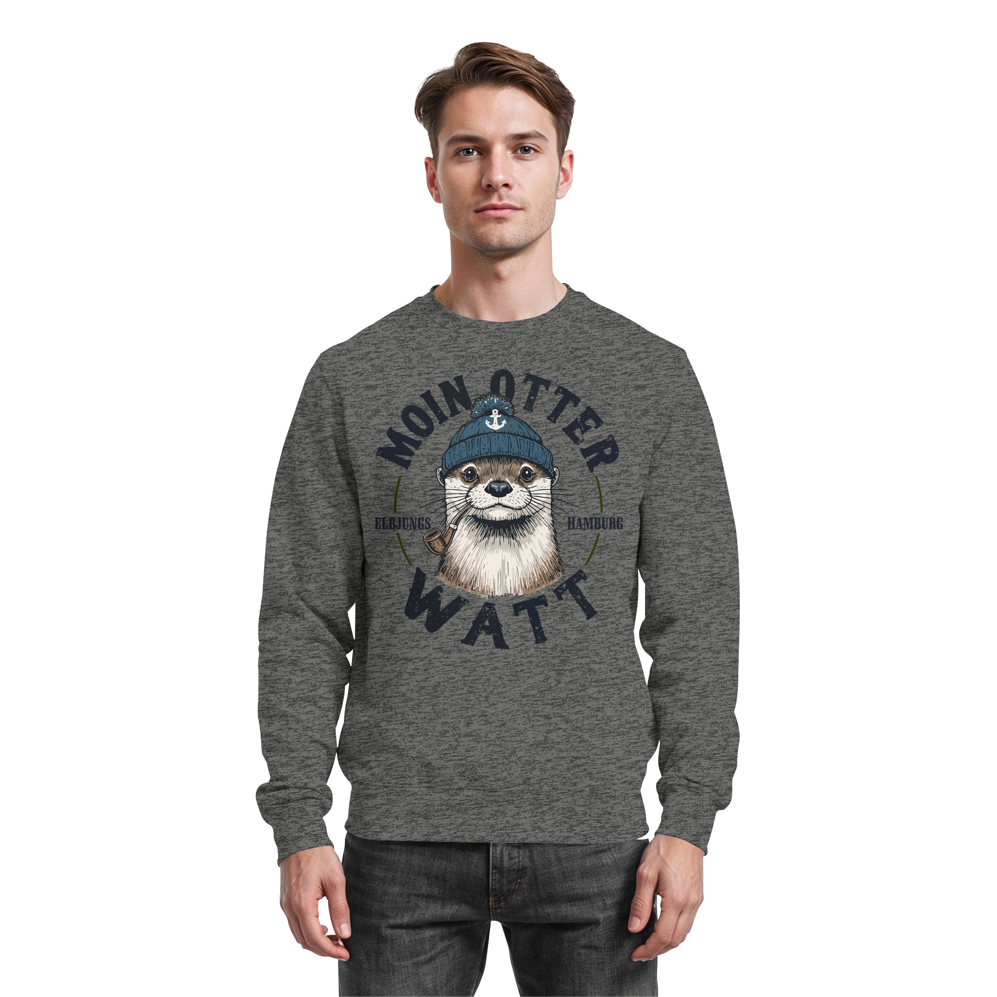 Elbjungs - Moin oder Watt - Sweatshirt