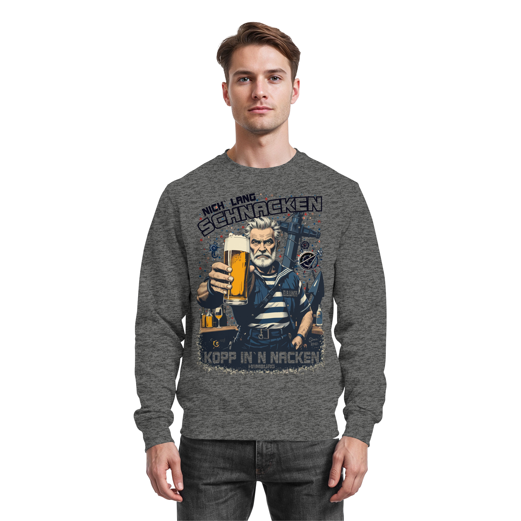 Elbjungs - KOPP IN`N NACKEN - Sweatshirt