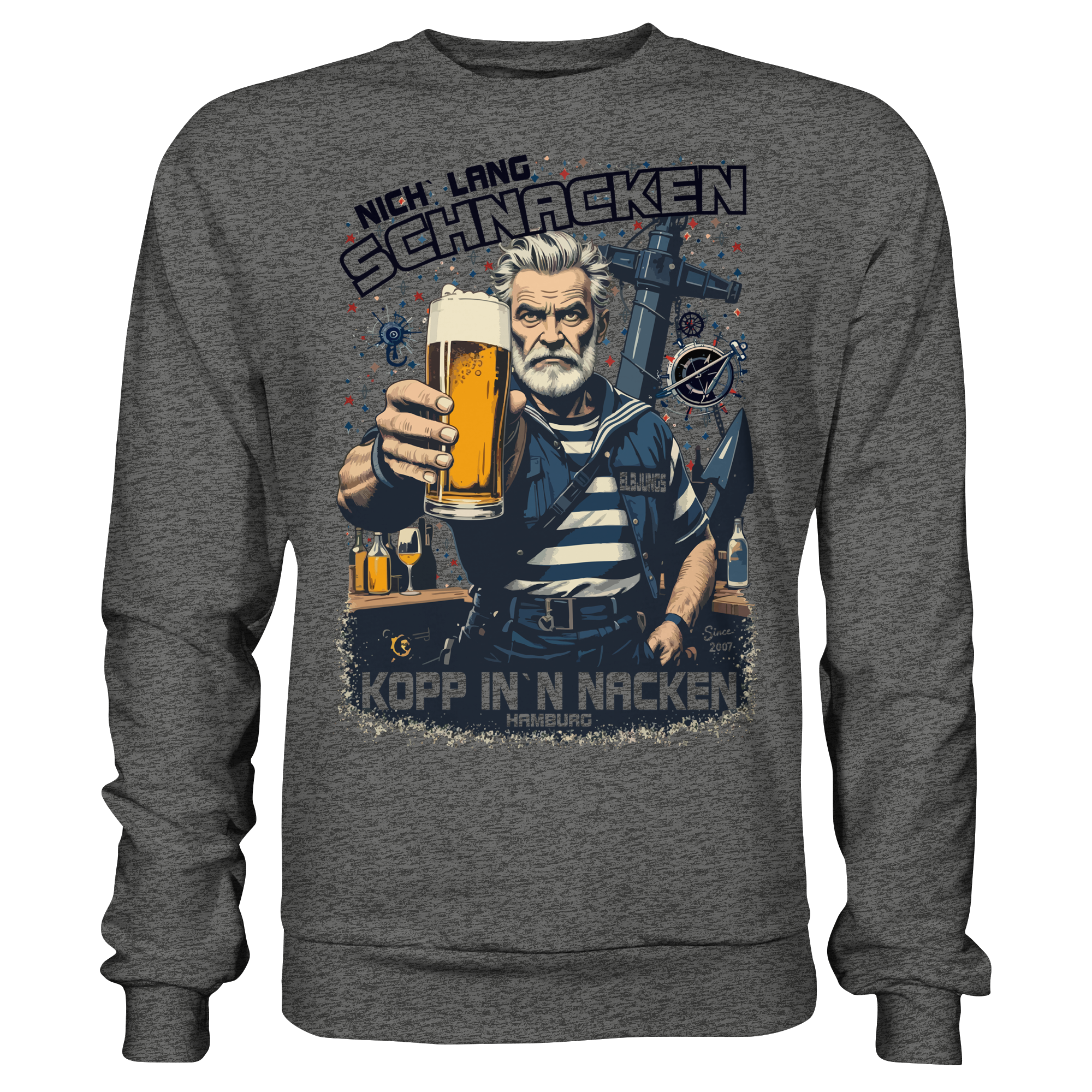 Elbjungs - KOPP IN`N NACKEN - Sweatshirt