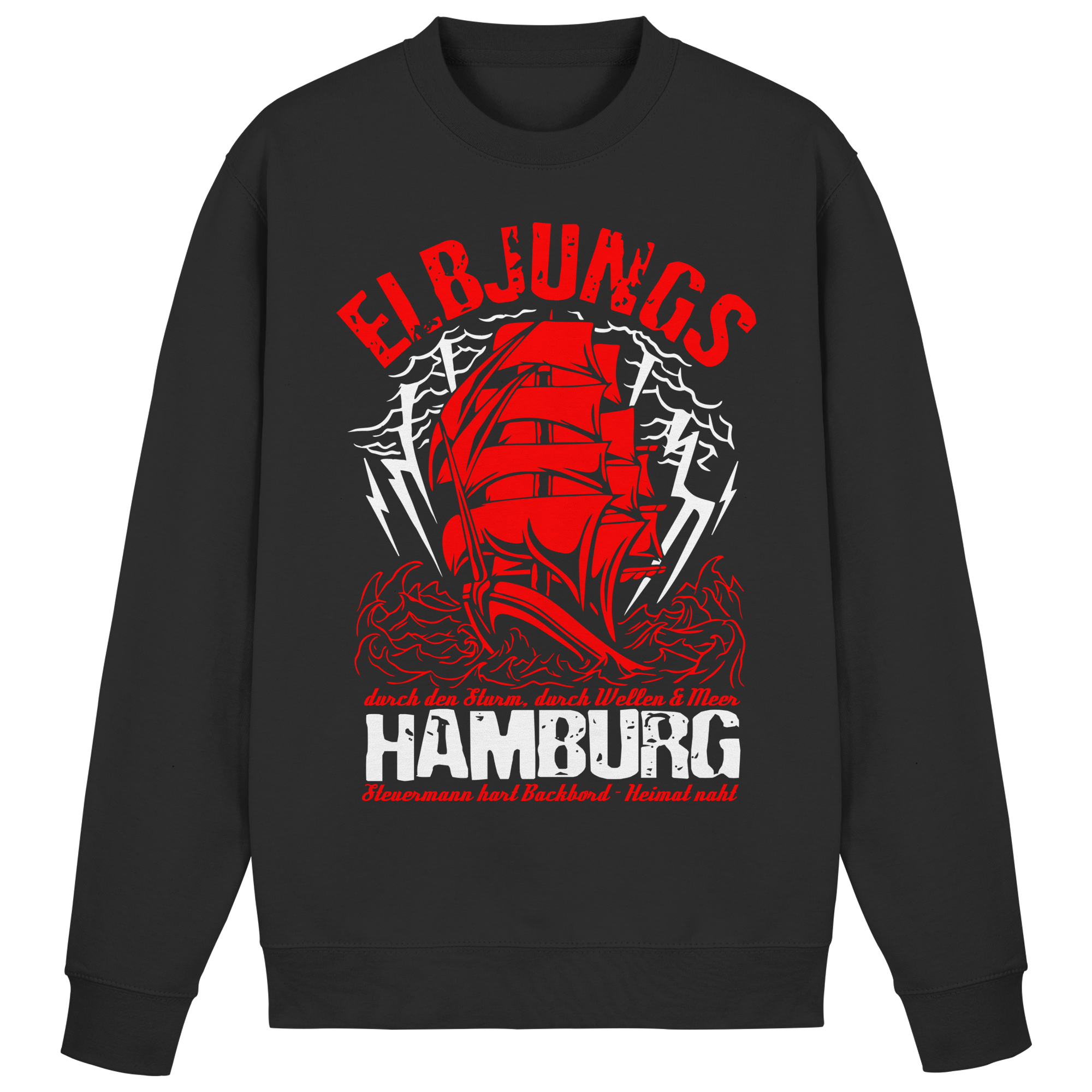 Elbjungs - durch den Sturm - Sweatshirt
