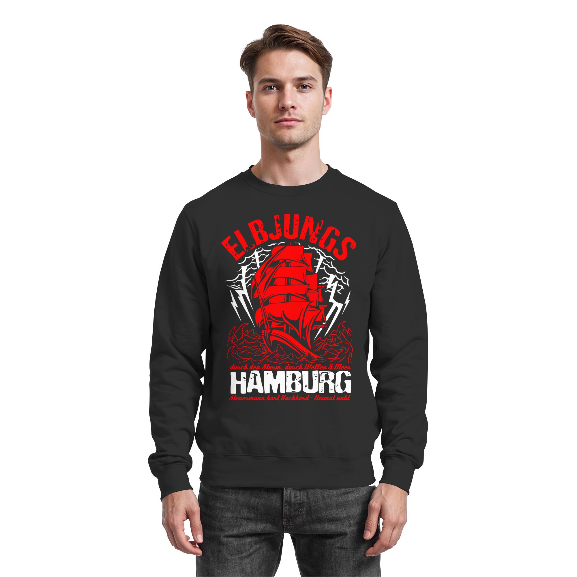Elbjungs - durch den Sturm - Sweatshirt