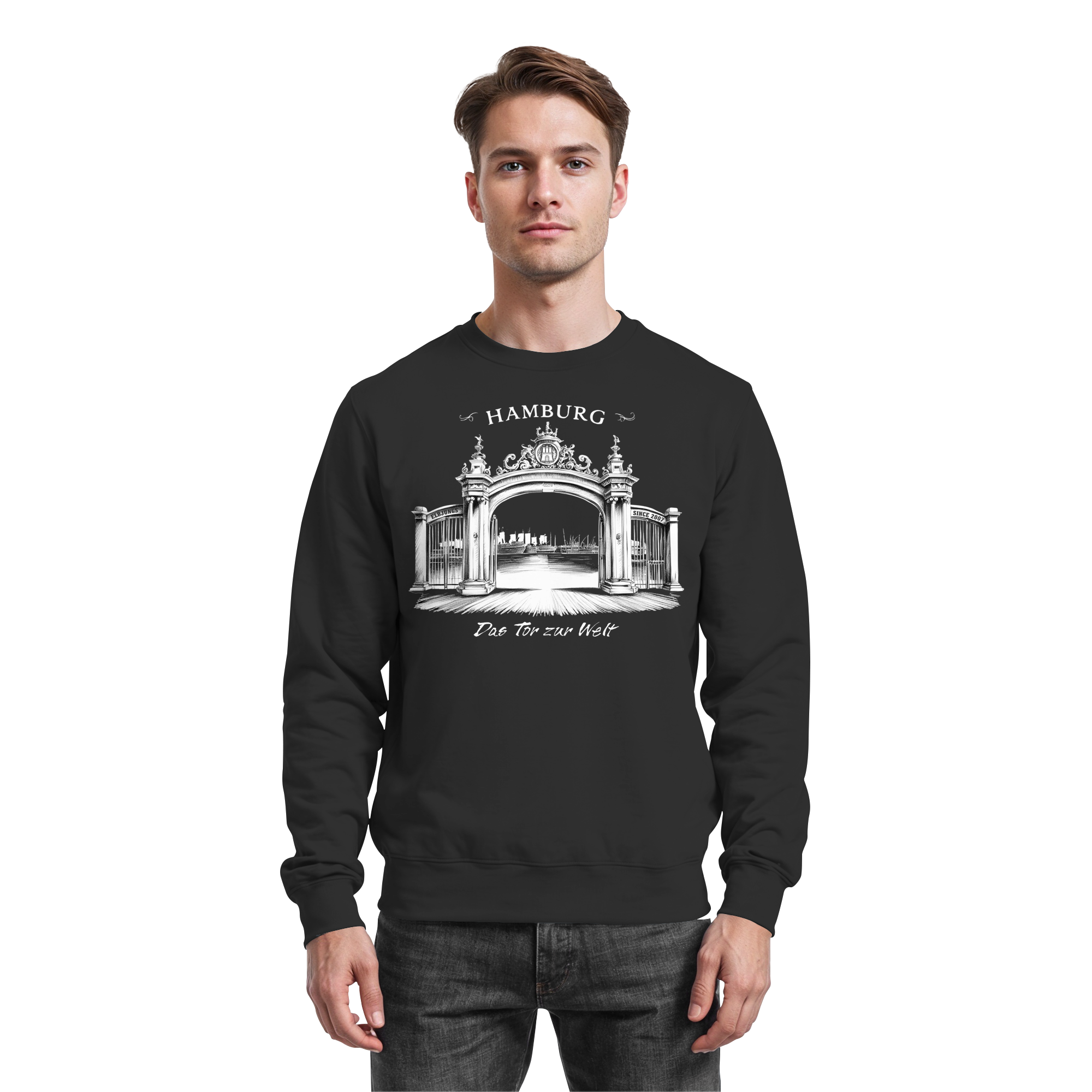 Elbjungs "Tor zur Welt - Black Edition" - Sweatshirt