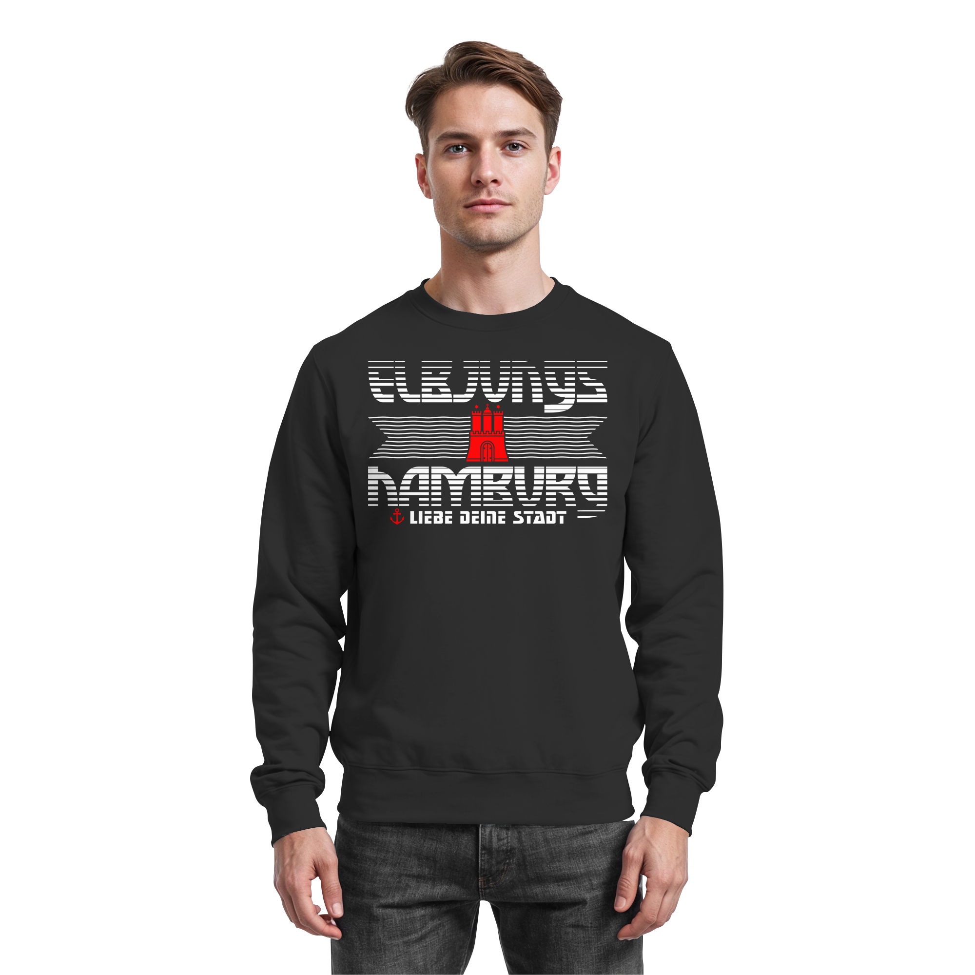 Elbjungs "Liebe deine Stadt" - Sweatshirt