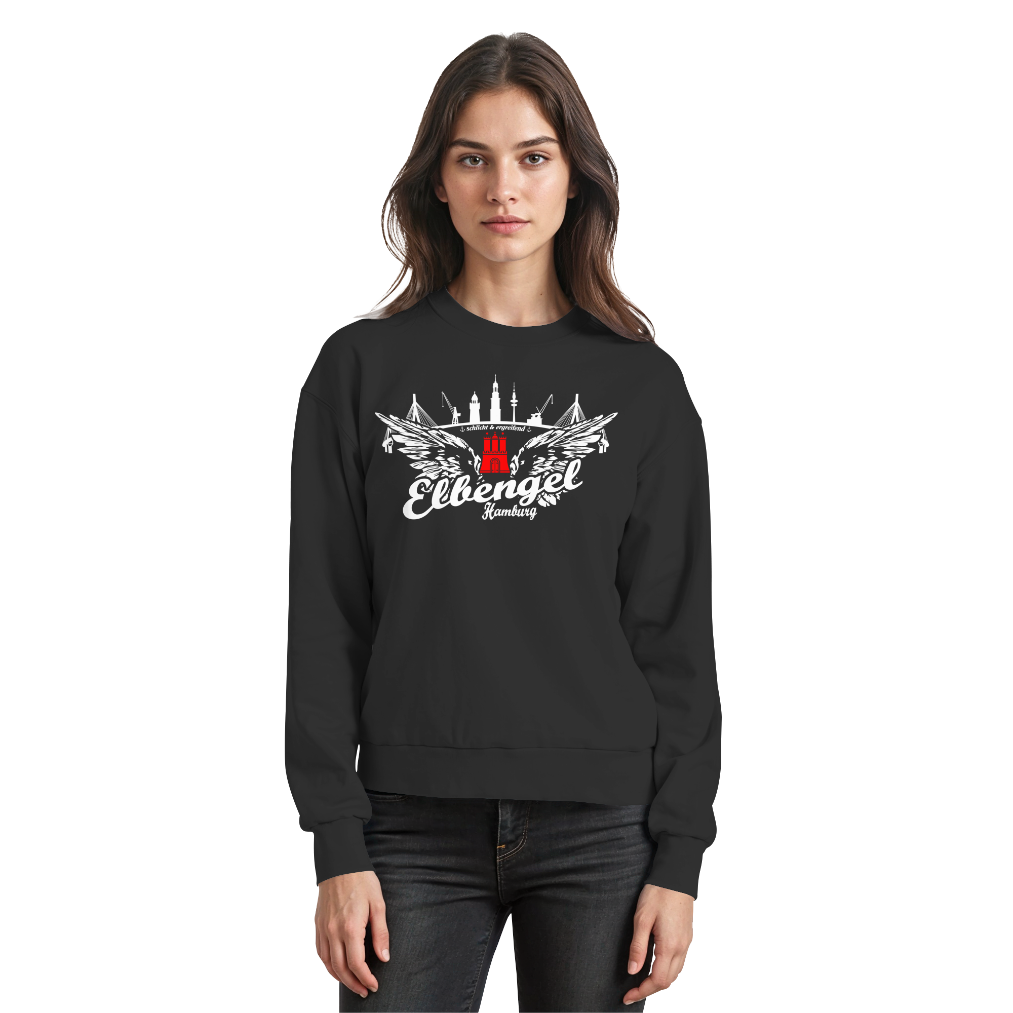 Elbengel "schlicht & ergreifend" - Sweatshirt